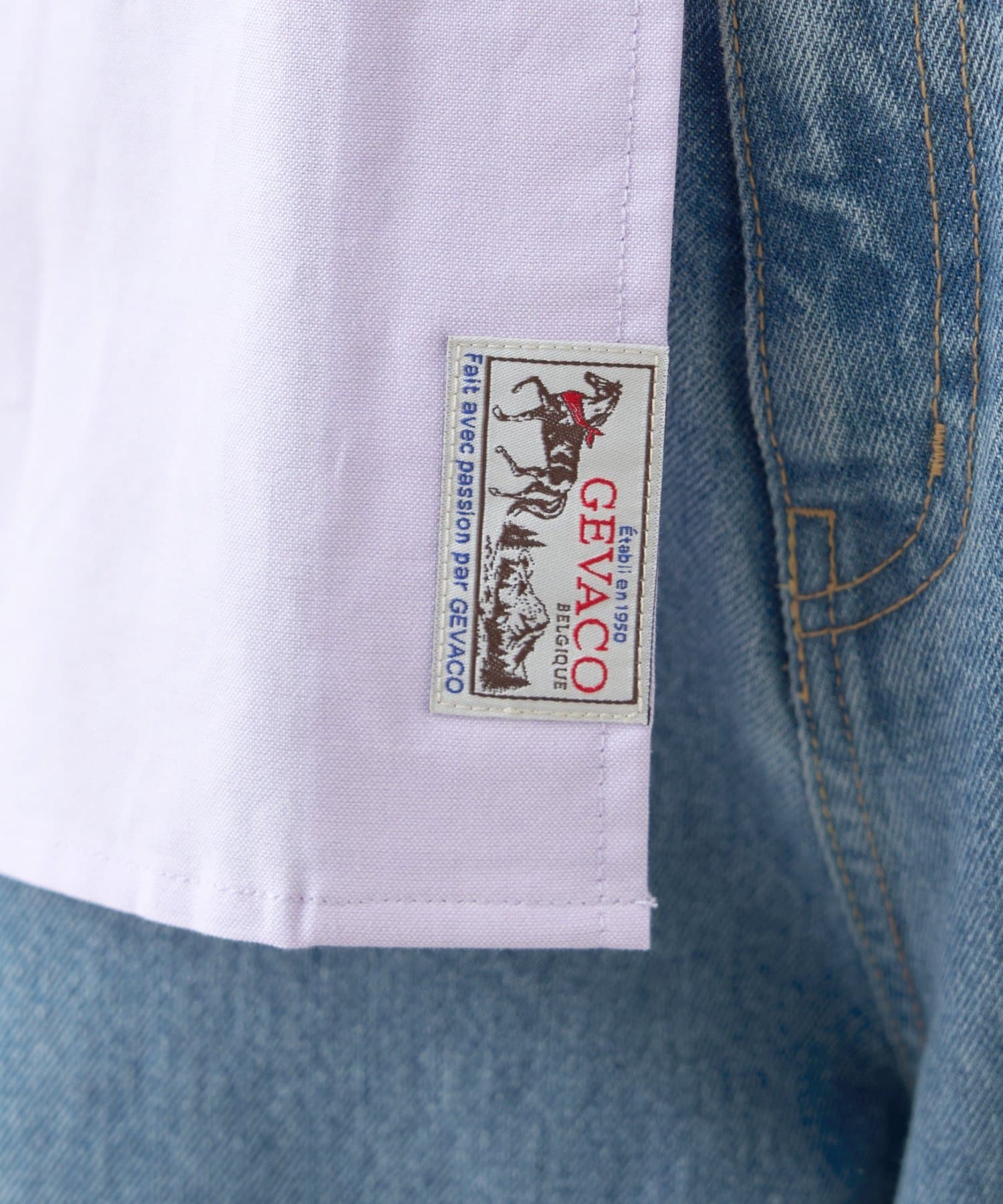 CIAOPANIC TYPY(チャオパニックティピー) 【GEVACO】バンドカラーロングスリーブシャツ/ユニセックス