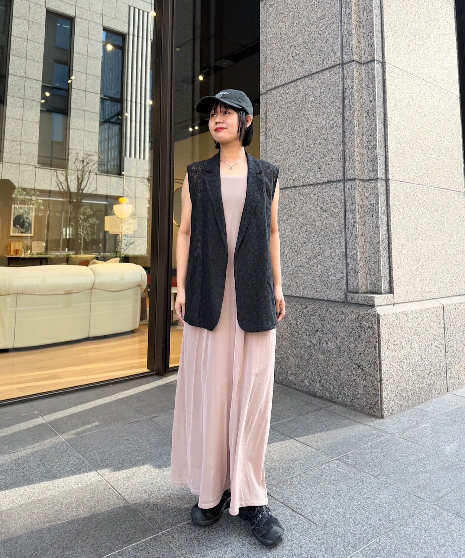 Kastane(カスタネ) B レースベルテッドジレ