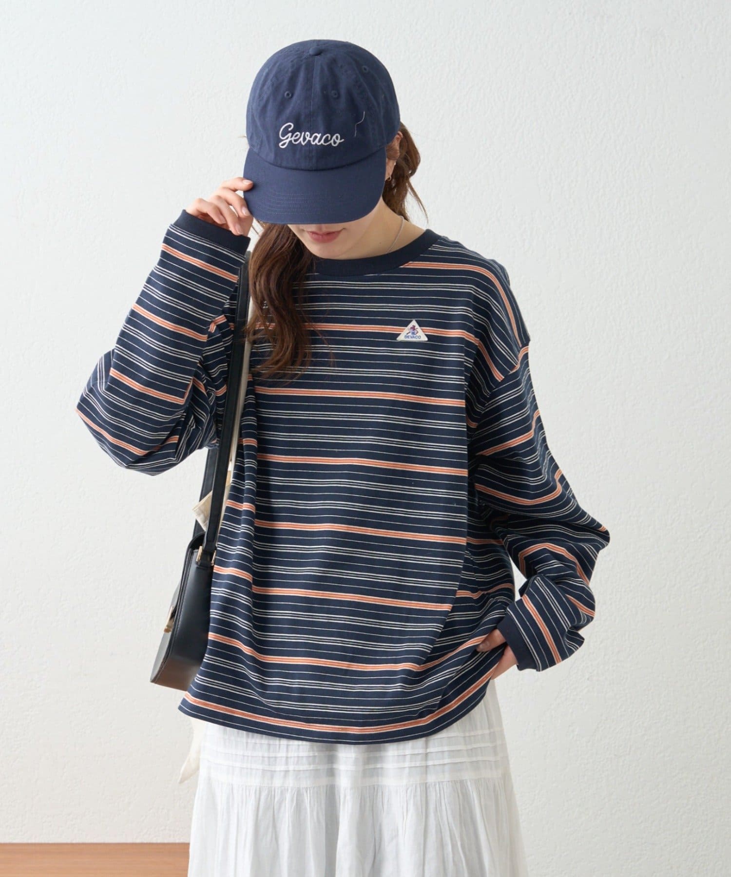 CIAOPANIC TYPY(チャオパニックティピー) 【GEVACO】ボーダーベーシックロンTEE/ユニセックス