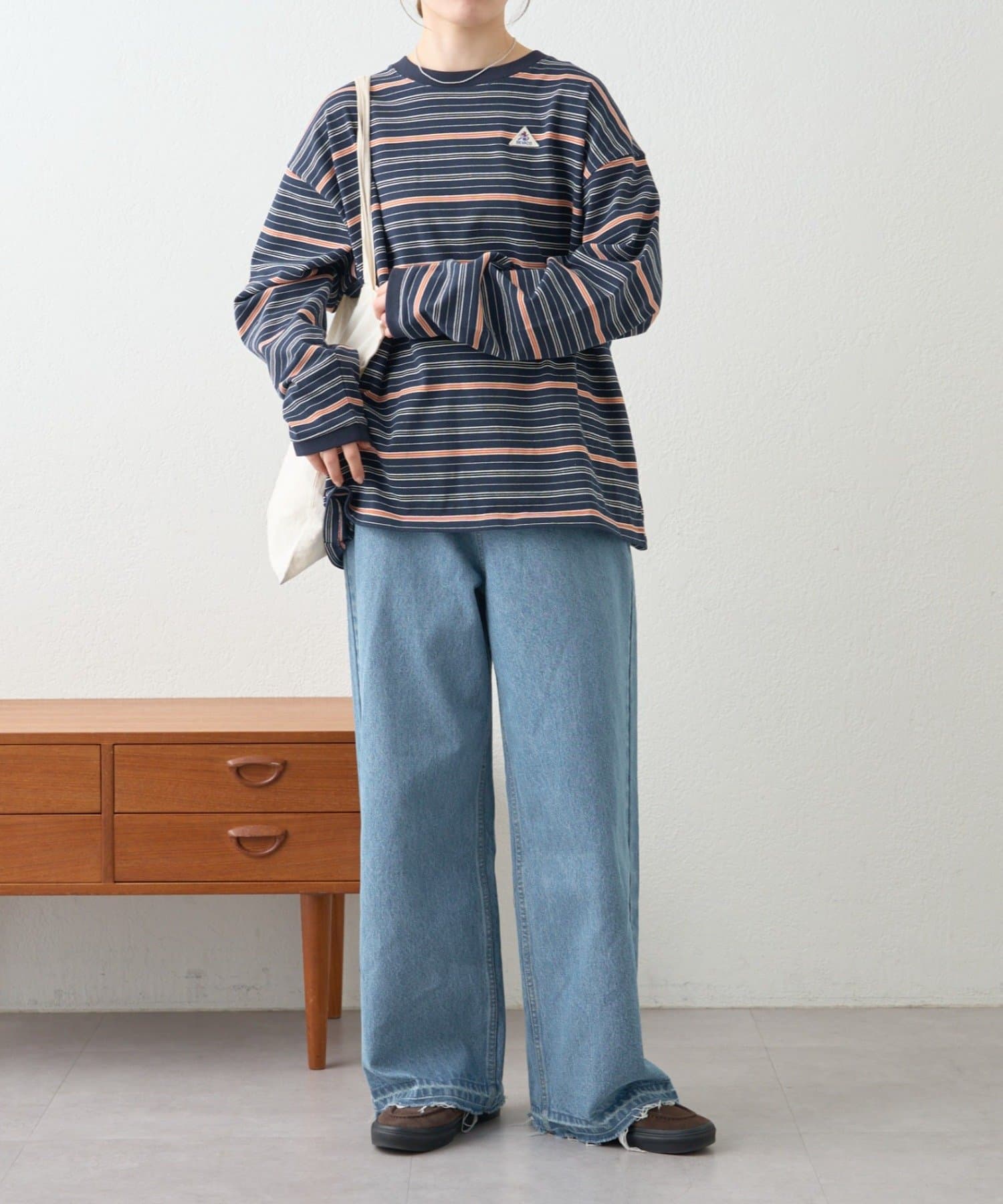 CIAOPANIC TYPY(チャオパニックティピー) ≪ノベルティフェア対象商品≫【GEVACO】ボーダーベーシックロンTEE