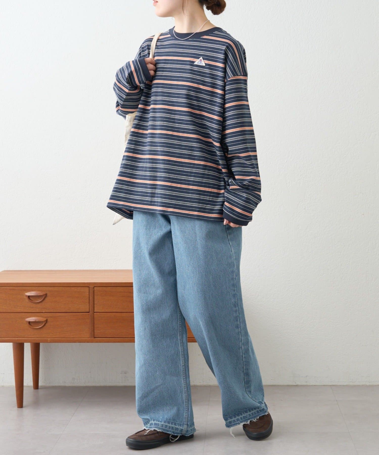 CIAOPANIC TYPY(チャオパニックティピー) ≪ノベルティフェア対象商品≫【GEVACO】ボーダーベーシックロンTEE