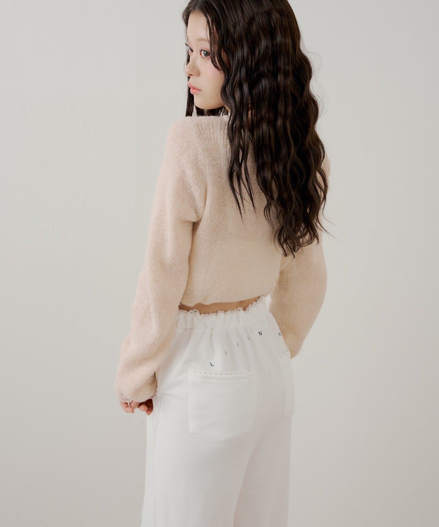 Chico(チコ) サイドレーススウェットパンツ