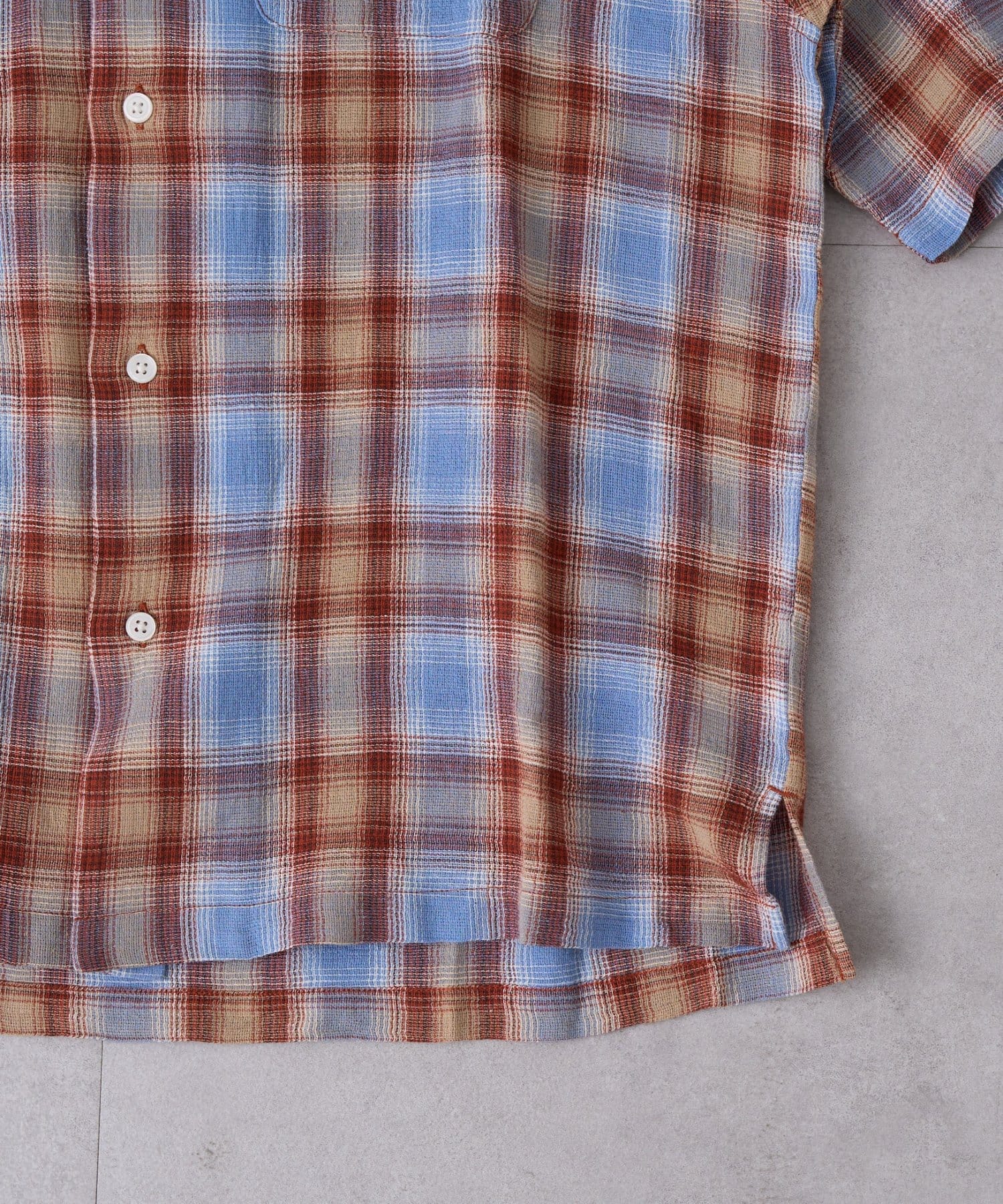 CIAOPANIC TYPY(チャオパニックティピー) 【ユニセックス】接触冷感テックリネンオープンカラーシャツ