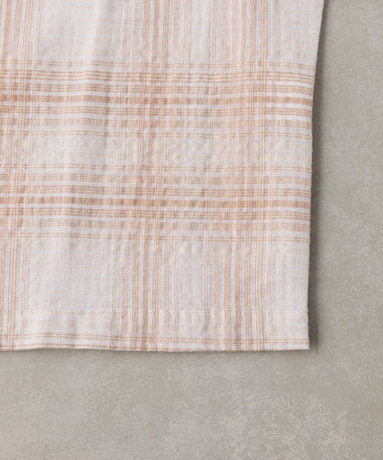 CIAOPANIC TYPY(チャオパニックティピー) 【着心地◎】ユニセックス/シアサッカーフェードチェックシャツ