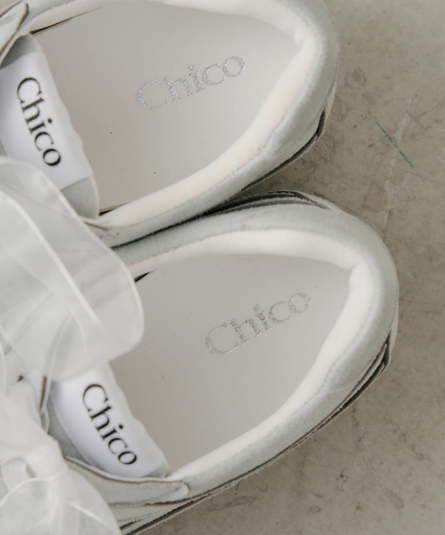 Chico(チコ) シアーリボンインソールスニーカー