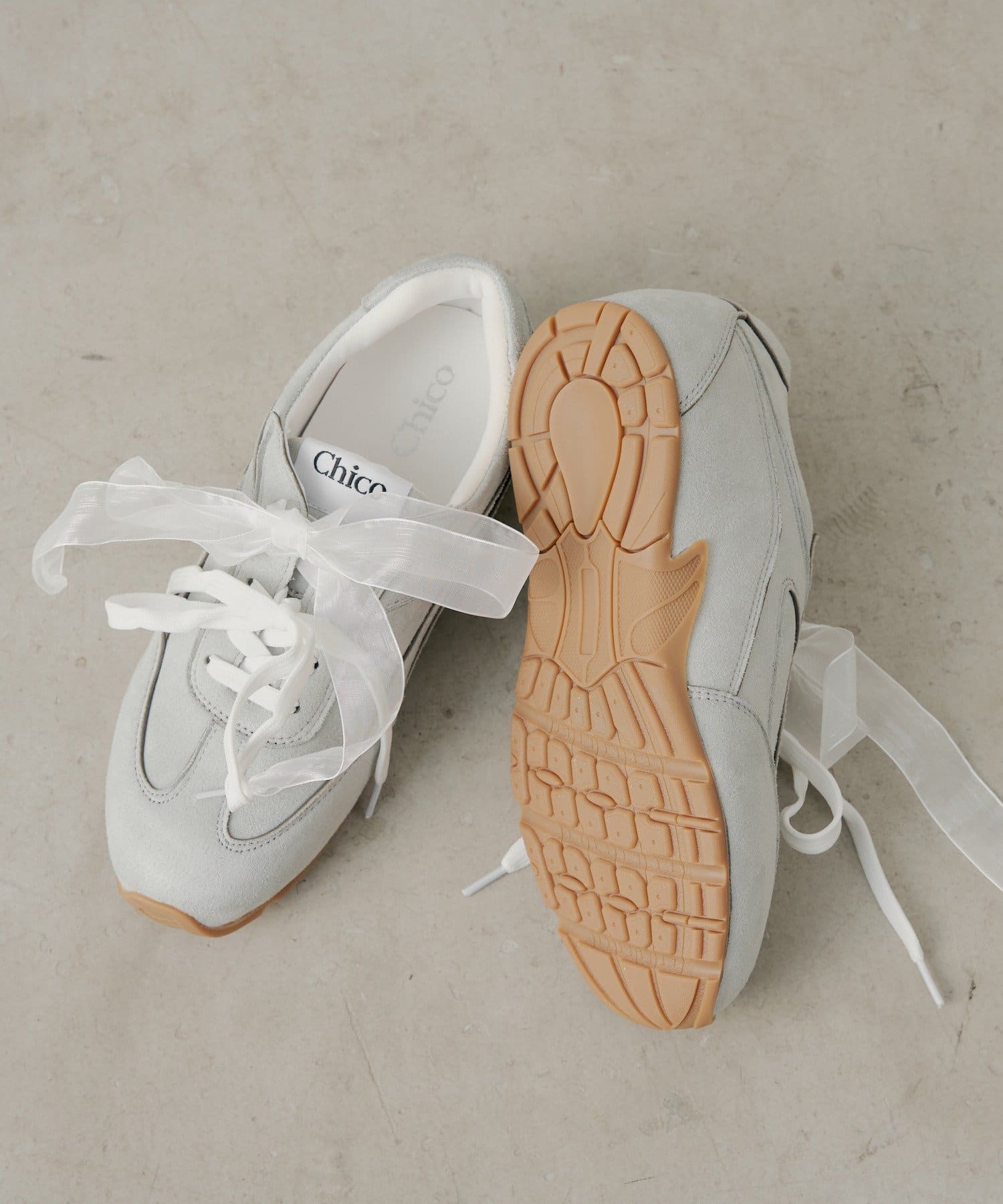 Chico(チコ) シアーリボンインソールスニーカー