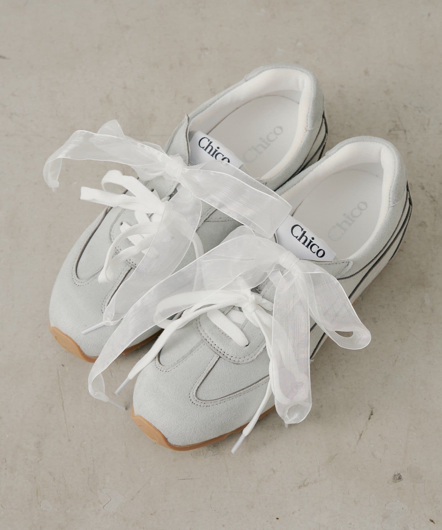 Chico(チコ) シアーリボンインソールスニーカー