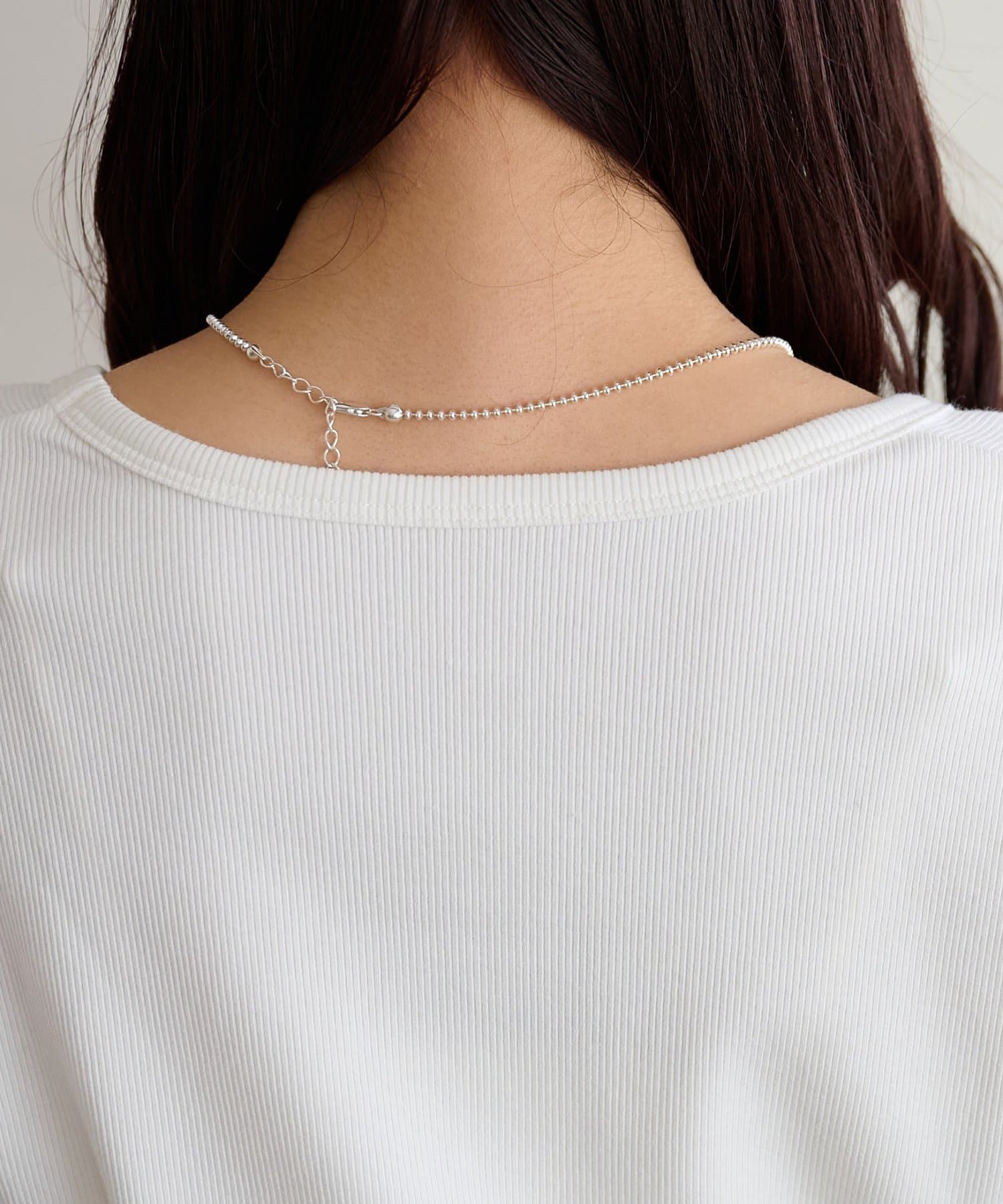 DISCOAT(ディスコート) 【SS先行予約】リブUネックロングスリーブ