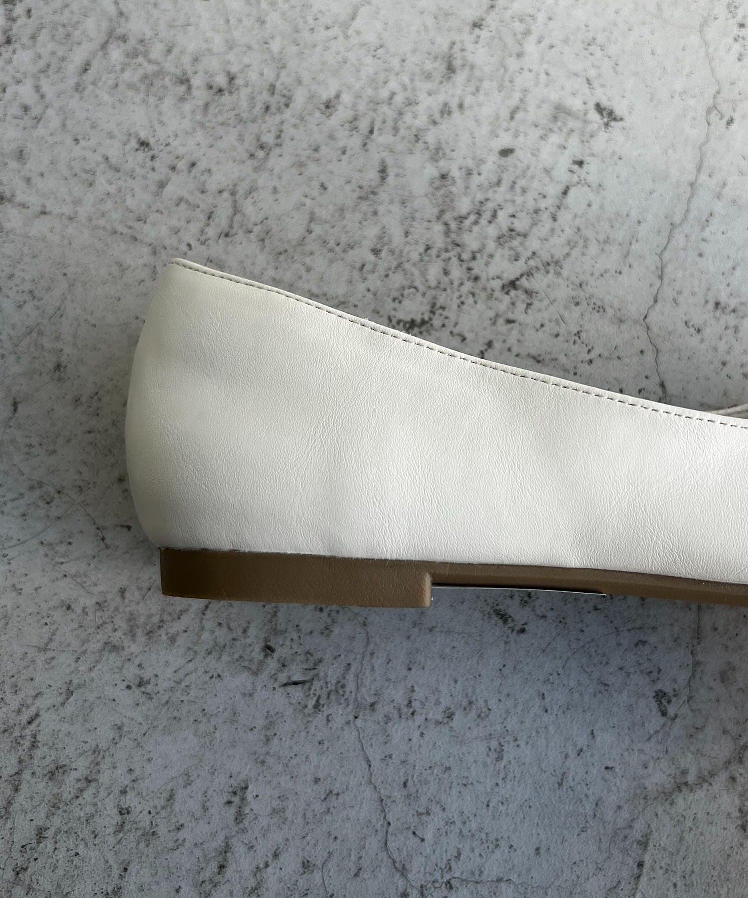 CAPRICIEUX LE'MAGE(カプリシュレマージュ) レースアップフラットシューズ