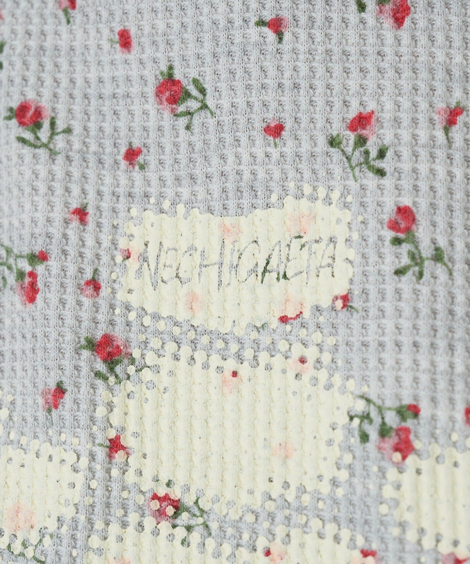 CIAOPANIC(チャオパニック) 【RePRODUCTION LABEL / リプロダクションレーベル】クルーネックフェードフラワーサーマル