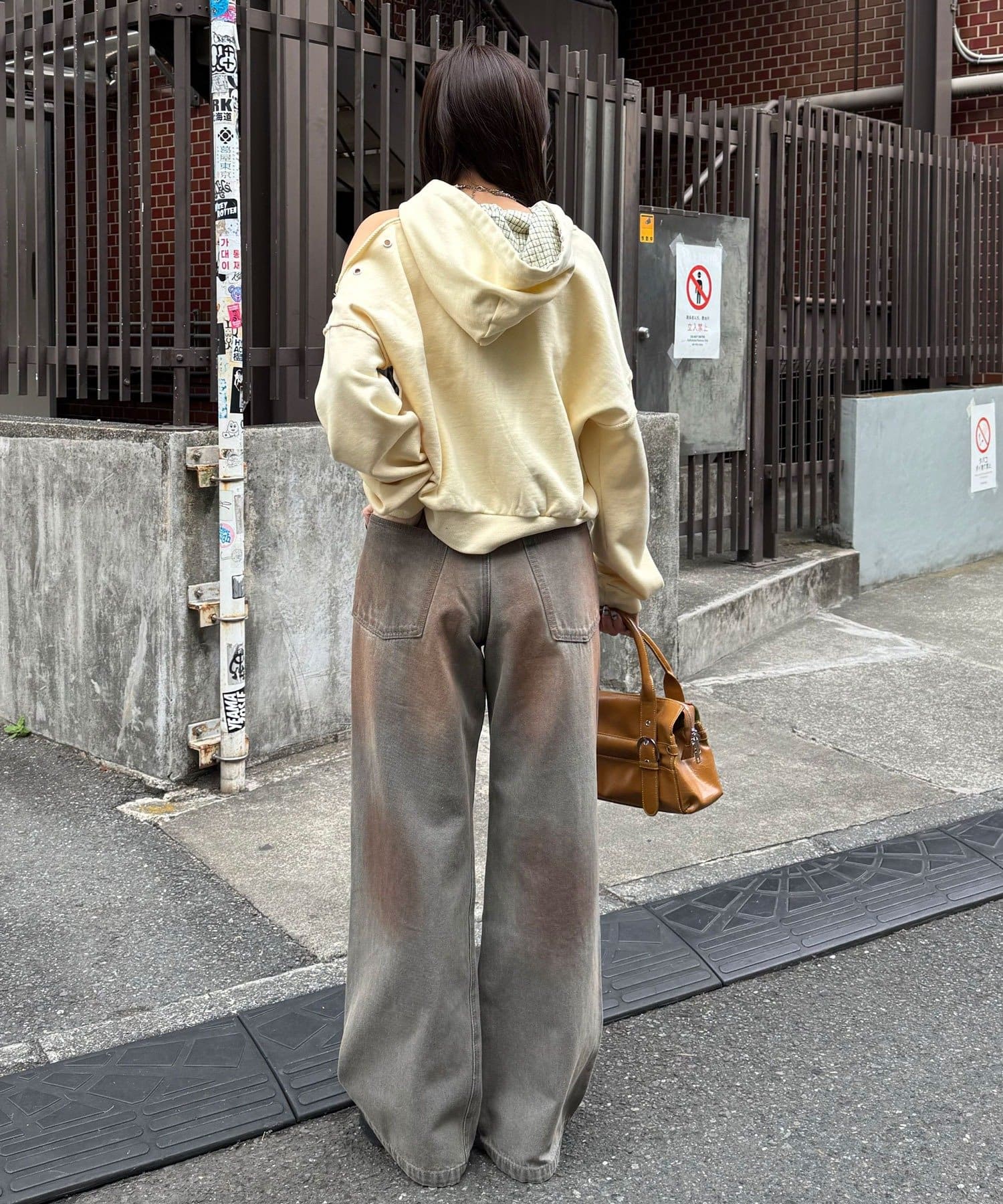 CIAOPANIC(チャオパニック) ヴィンテージライクセミフレアデニムパンツ