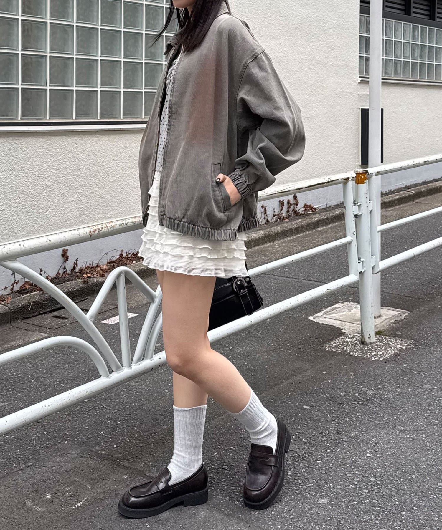 CIAOPANIC(チャオパニック) フェードデニムスウィングトップ