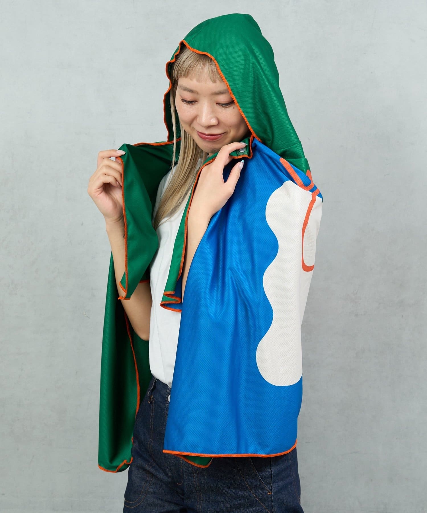 BIRTHDAY BAR(バースデイバー) 【SAHIR サヒール】BIG Quick dry フーディタオル　UV/速乾