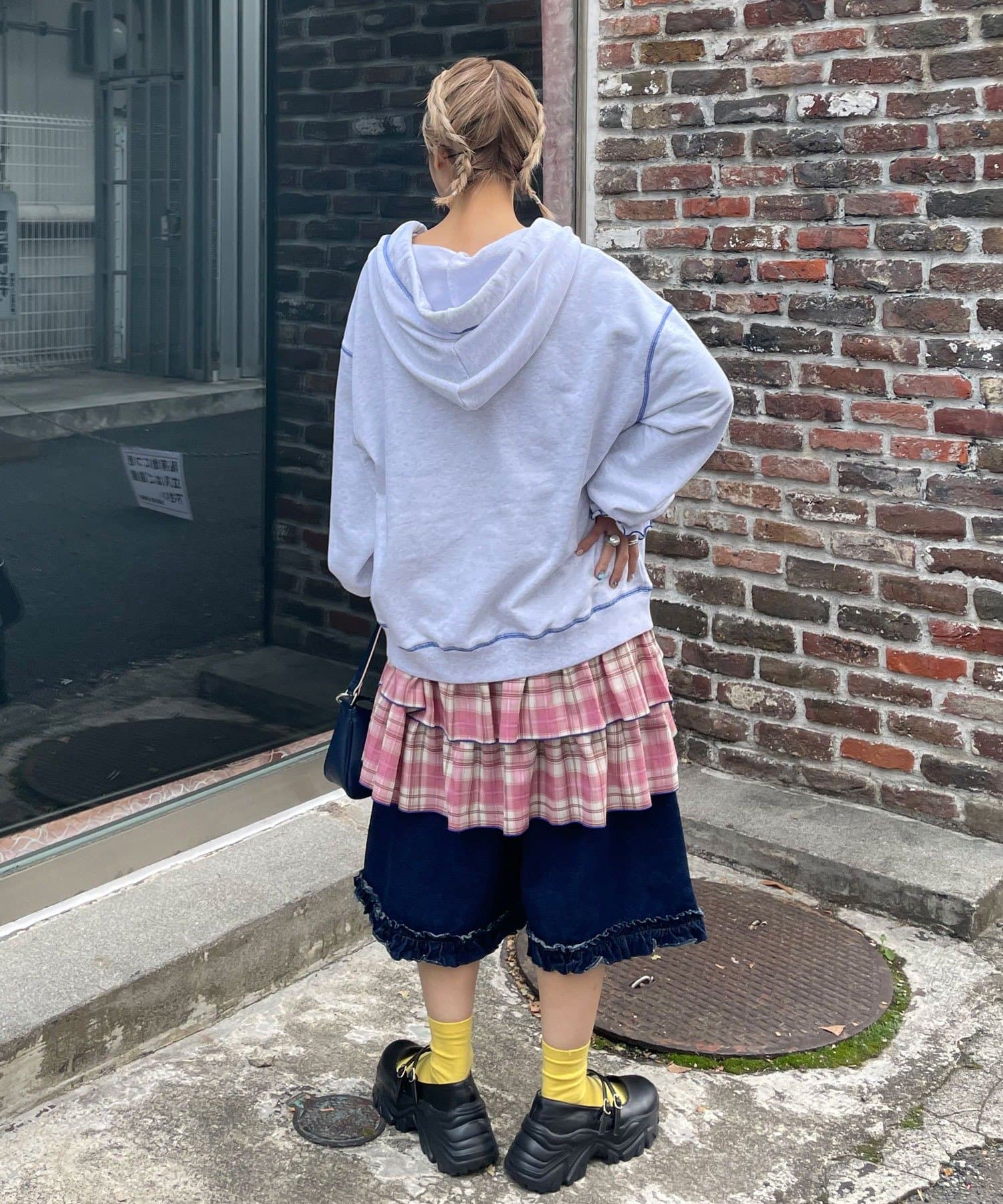 CIAOPANIC(チャオパニック) 【HELLO.SANFRANCISCO/ハローサンフランシスコ】ビッグリボン裏毛パーカー