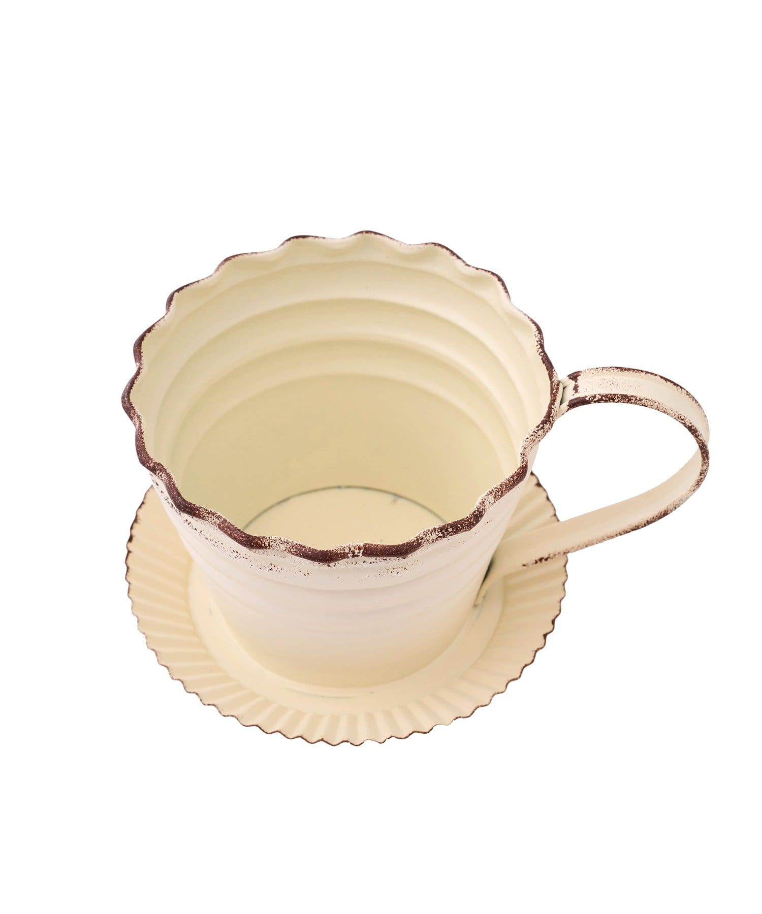 salut!(サリュ) ブリキコーヒーカップ／Natural Country Garden