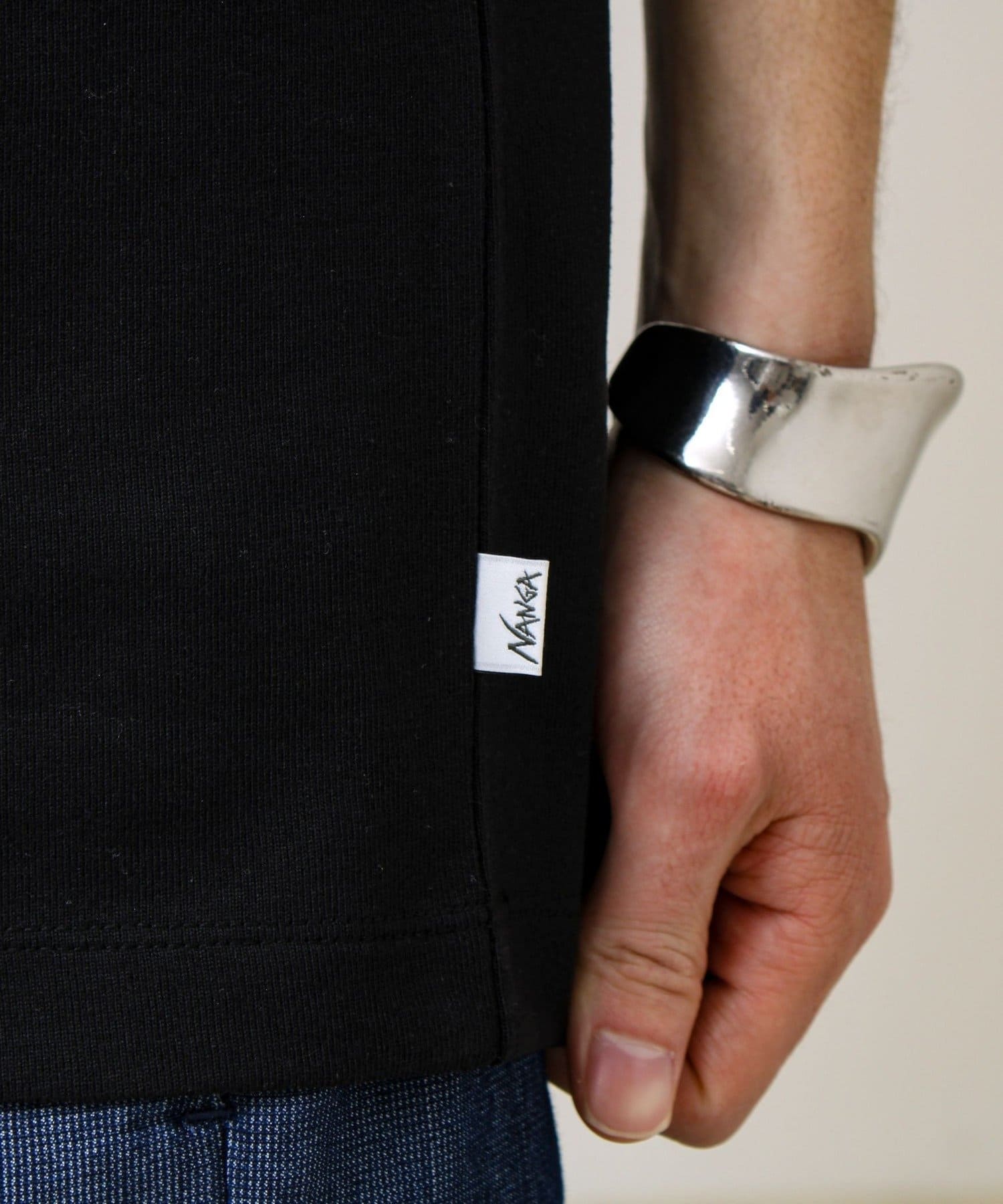 FREDY & GLOSTER(フレディ アンド グロスター) 【NANGA×GLOSTER】別注1 Rect Backprint Tee