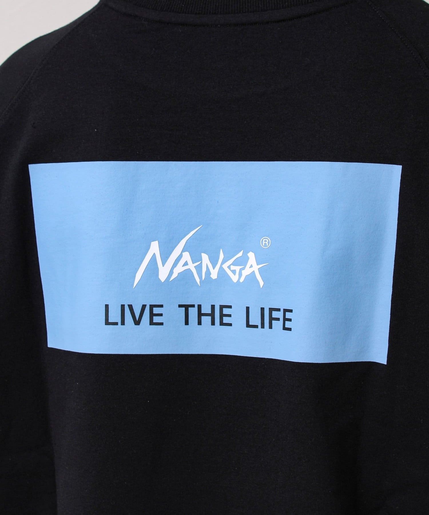 FREDY & GLOSTER(フレディ アンド グロスター) 【NANGA×GLOSTER】別注2 Raglan Backprint Tee