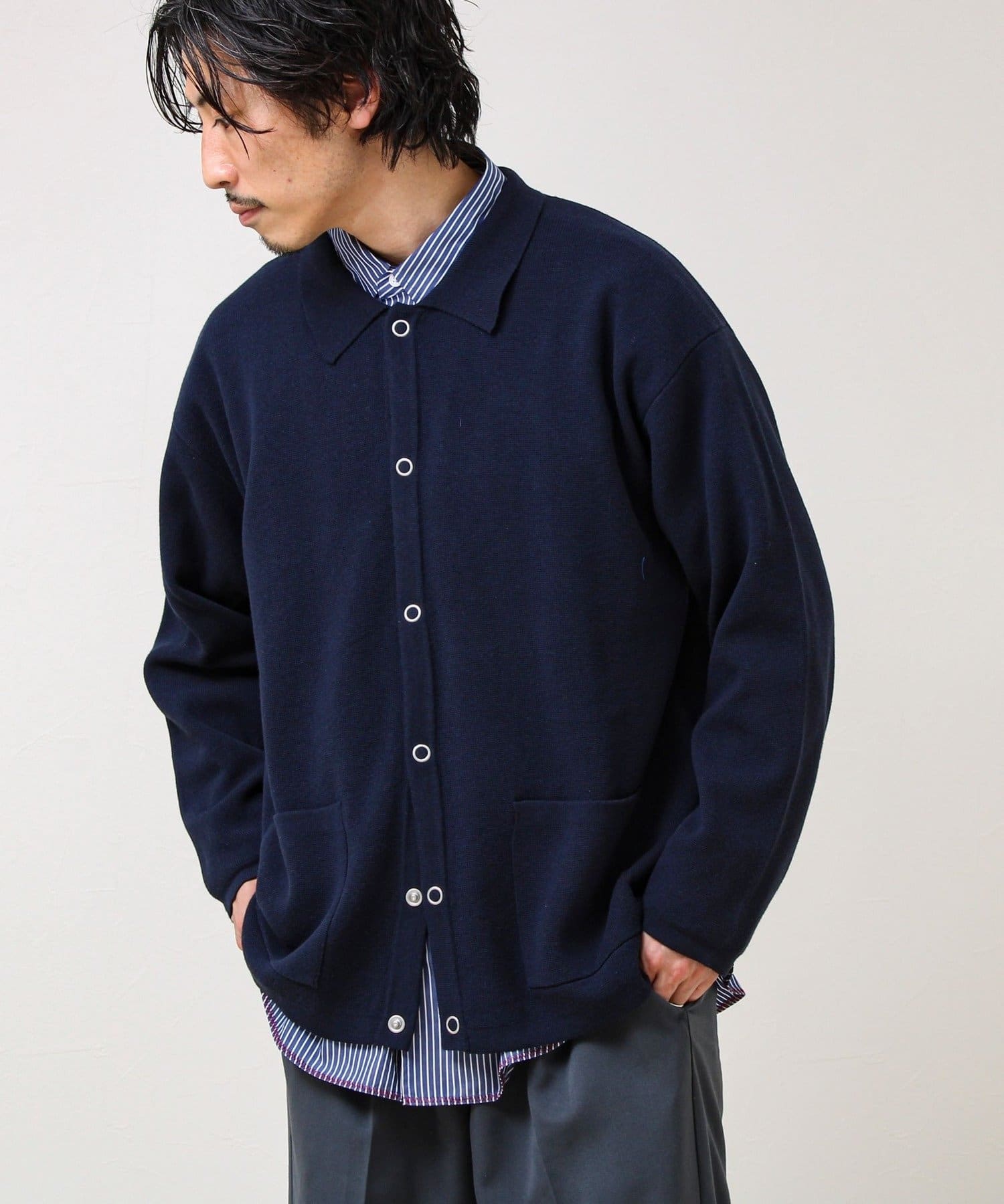 FREDY & GLOSTER(フレディ アンド グロスター) 【品よく羽織れる】COACH KNITカーデ