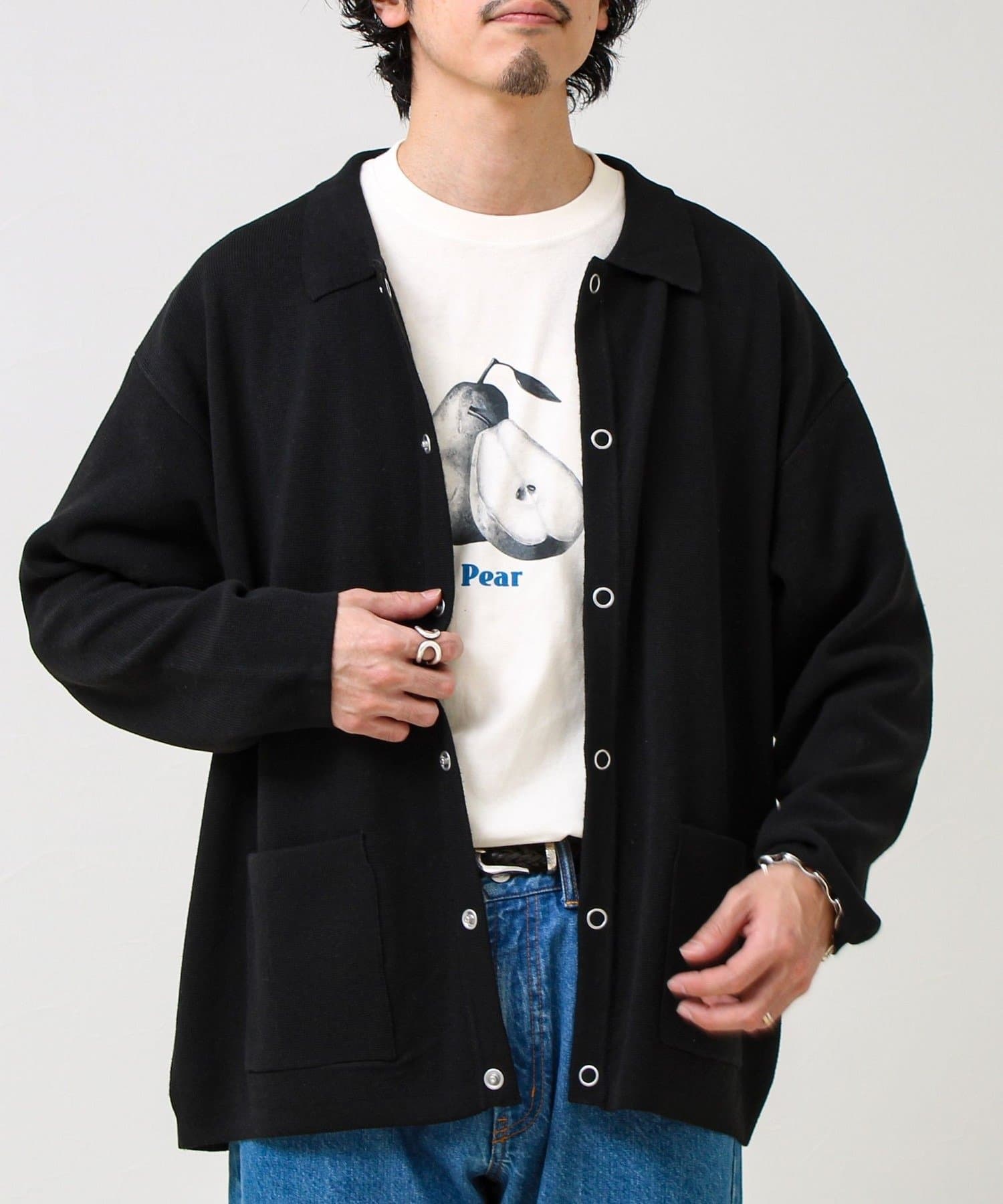 FREDY & GLOSTER(フレディ アンド グロスター) 【品よく羽織れる】COACH KNITカーデ