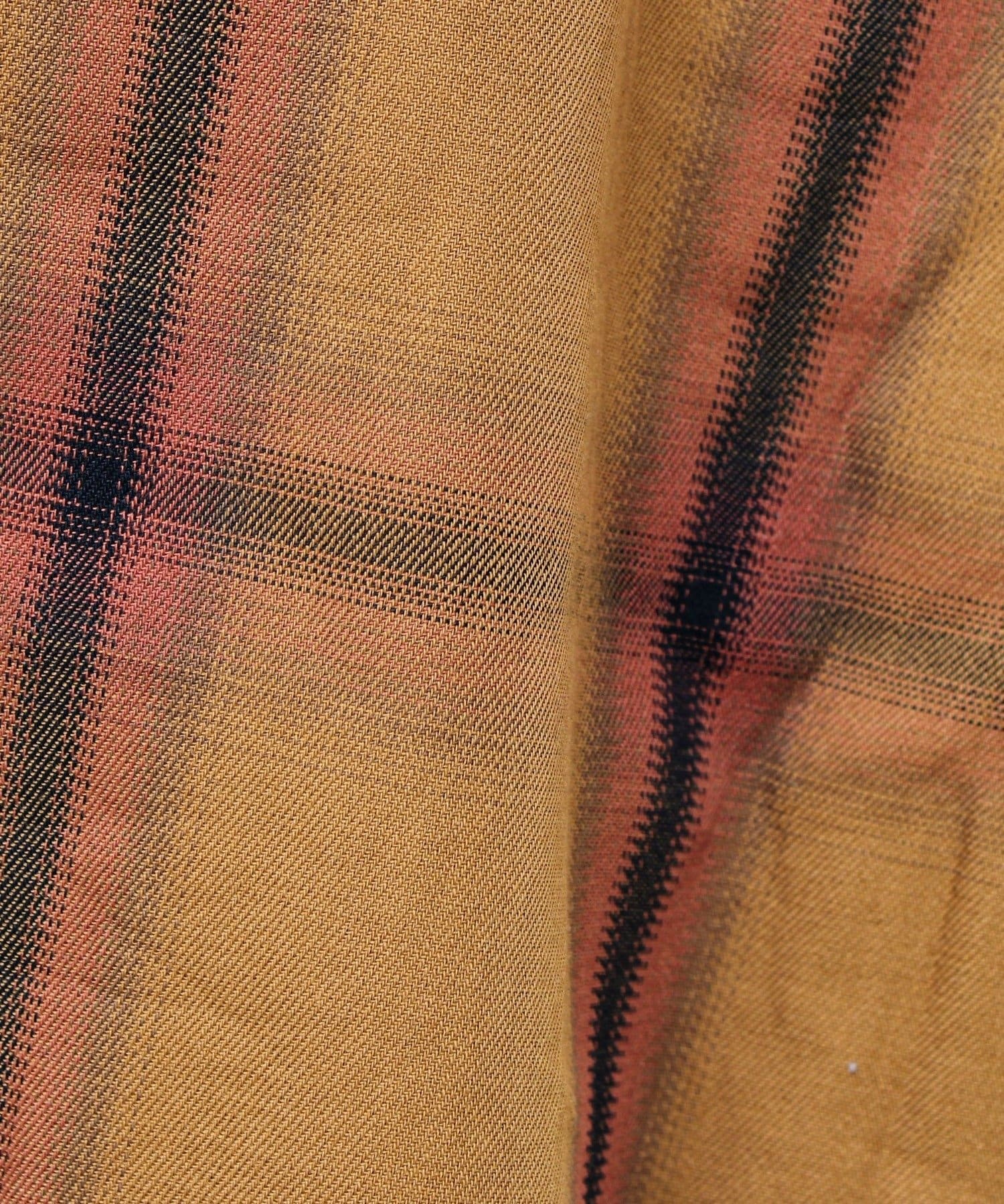 FREDY & GLOSTER(フレディ アンド グロスター) 【奥行きのある色合い】オンブレチェック ロングスリーブシャツ