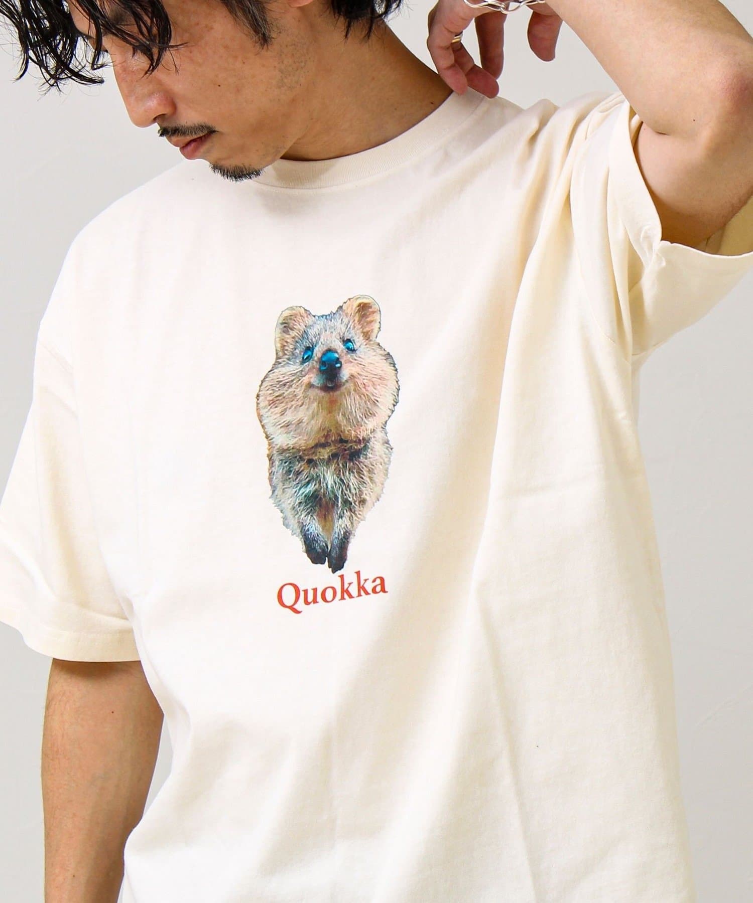 FREDY & GLOSTER(フレディ アンド グロスター) 【大人も着やすい】リアルアニマル プリントTシャツ