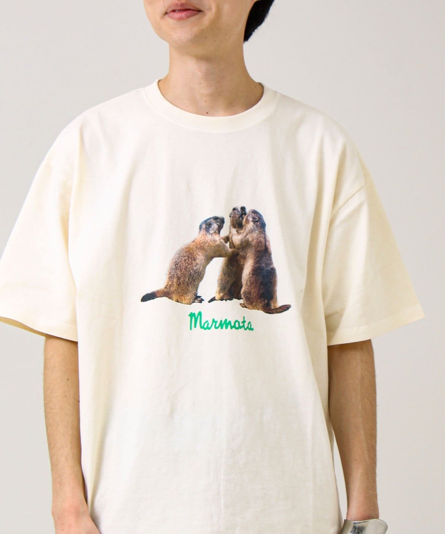 FREDY & GLOSTER(フレディ アンド グロスター) 【大人も着やすい】リアルアニマル プリントTシャツ