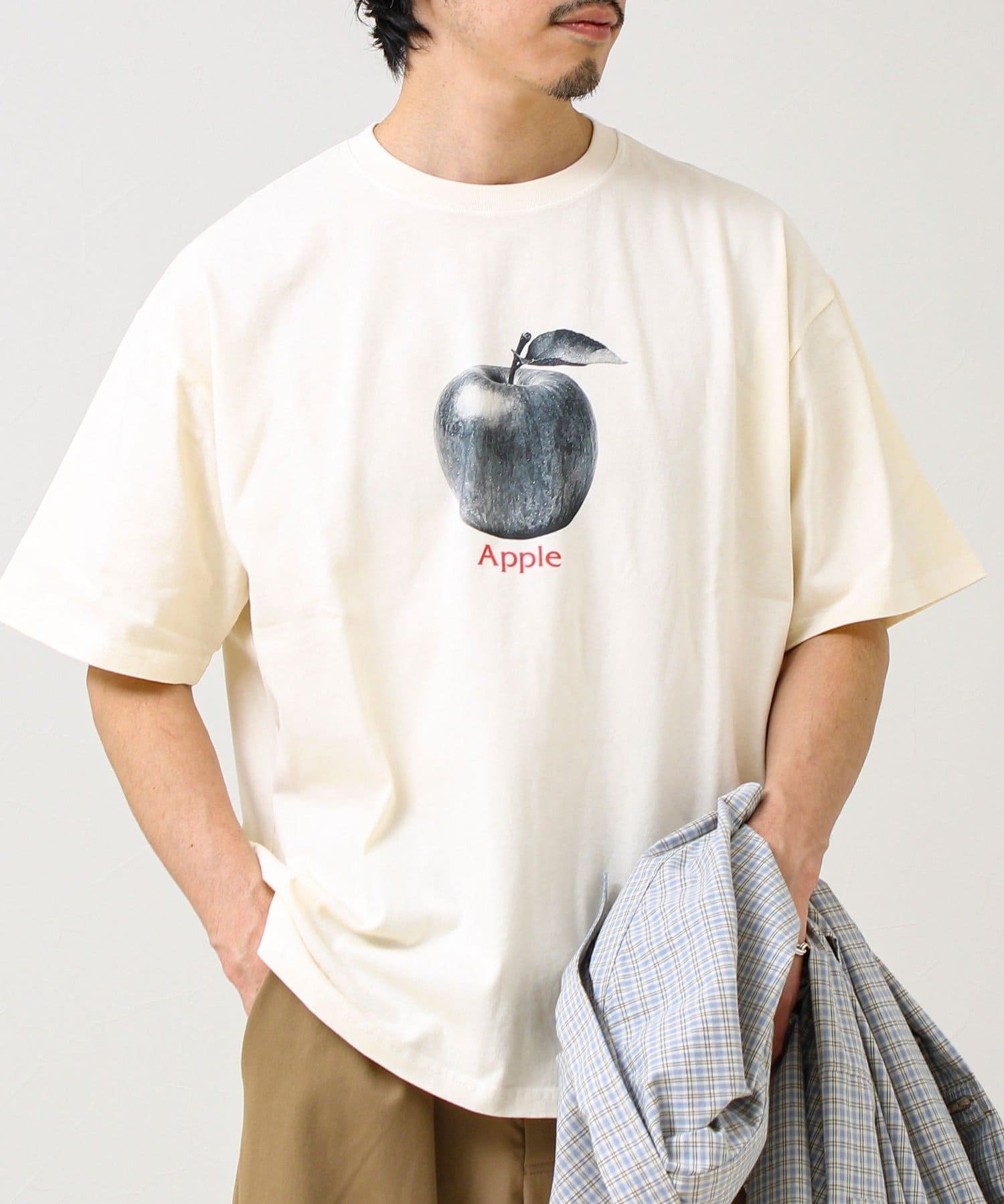 FREDY & GLOSTER(フレディ アンド グロスター) 【モノトーン果実図鑑】フルーツプリントTシャツ