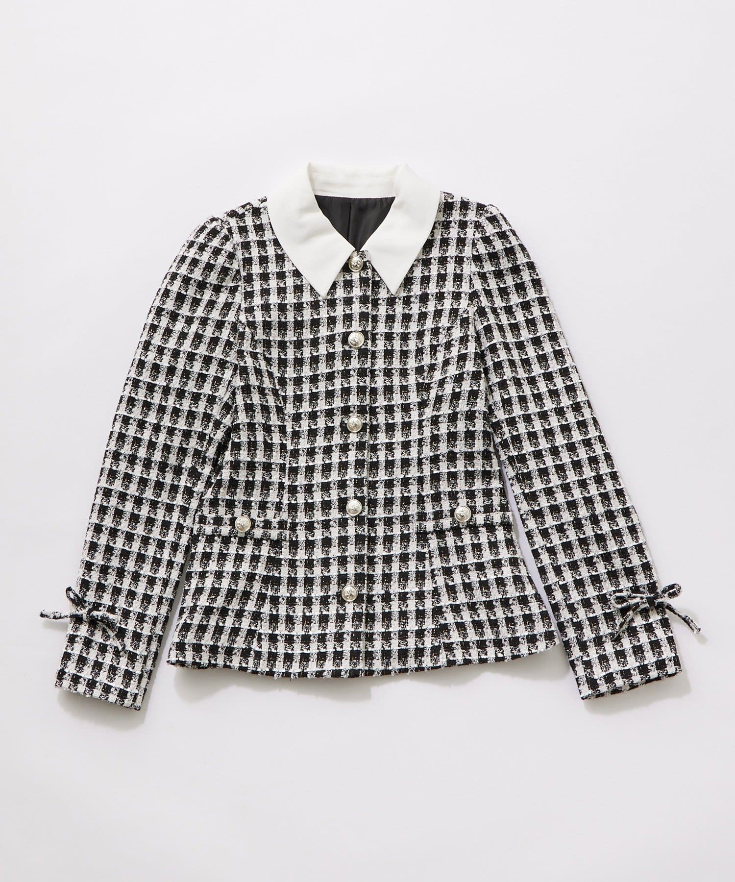 OLIVE des OLIVE(オリーブ デ オリーブ) 【Valentine Collection】ペプラムトップス