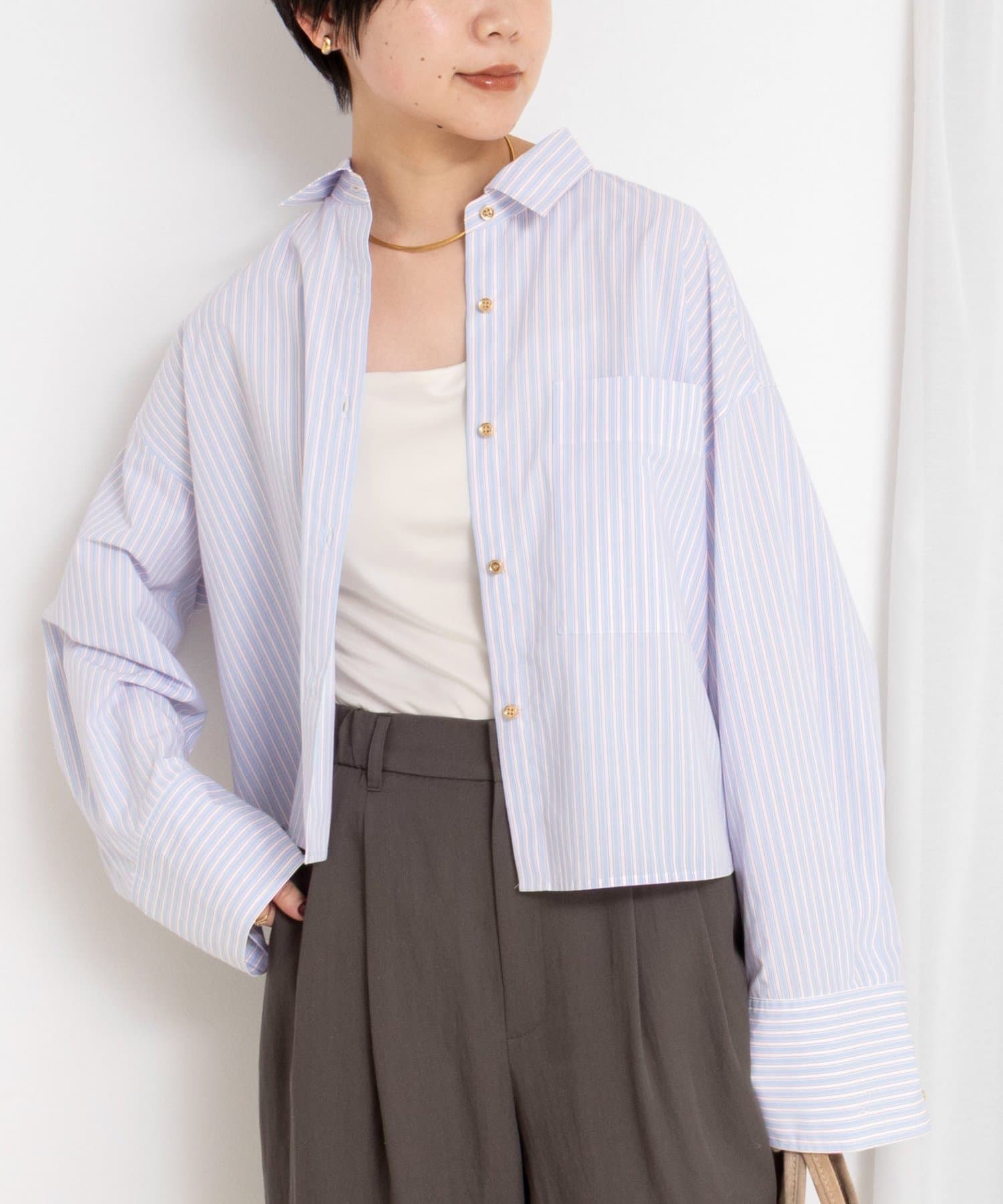 NOLLEY'S(ノーリーズ) MY STANDARD ショートシャツ