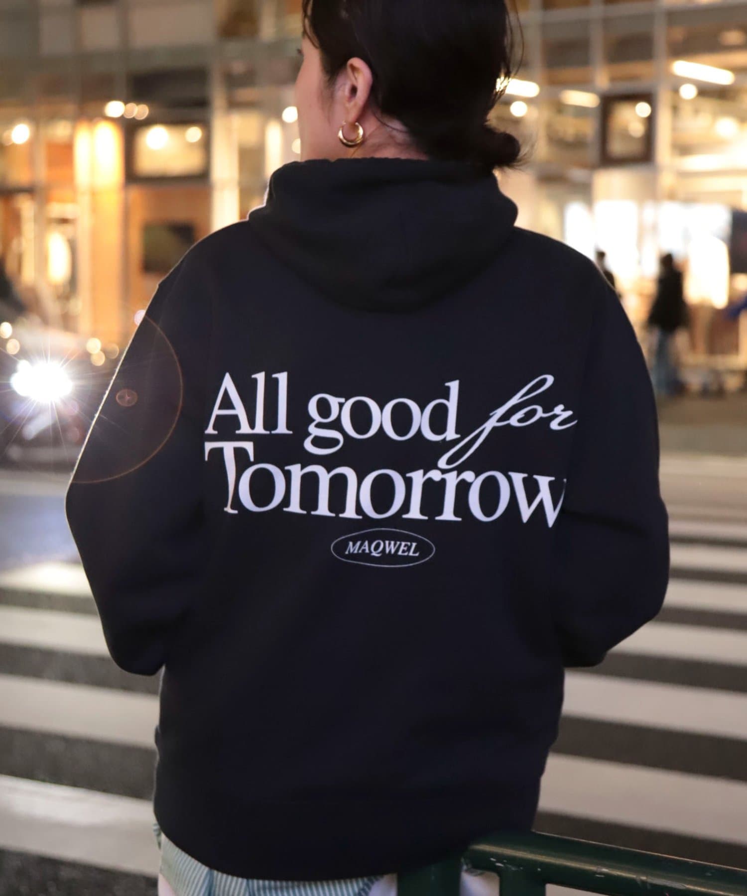 NOLLEY'S(ノーリーズ) 【MAQWEL/マクウェル】《セットアップ対応》AgfT HOODIE