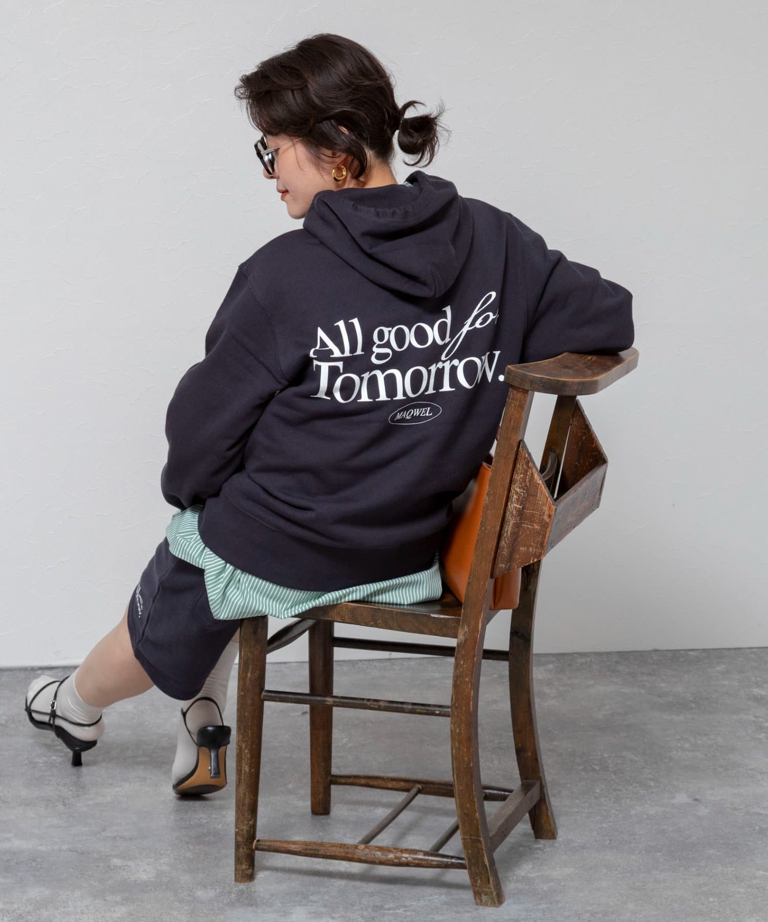 NOLLEY'S(ノーリーズ) 【MAQWEL/マクウェル】《セットアップ対応》AgfT HOODIE