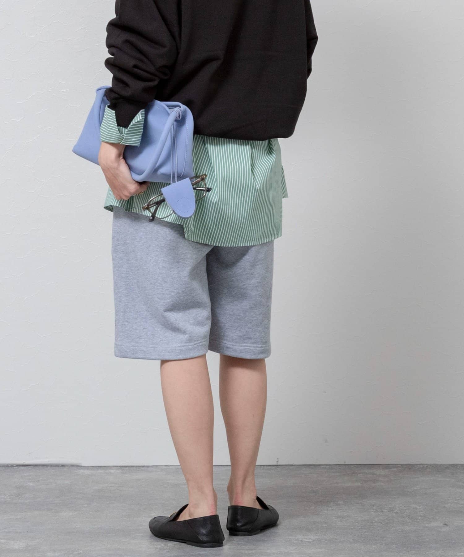 NOLLEY'S(ノーリーズ) 【MAQWEL/マクウェル】《セットアップ対応》AgfT HALF-PANTS