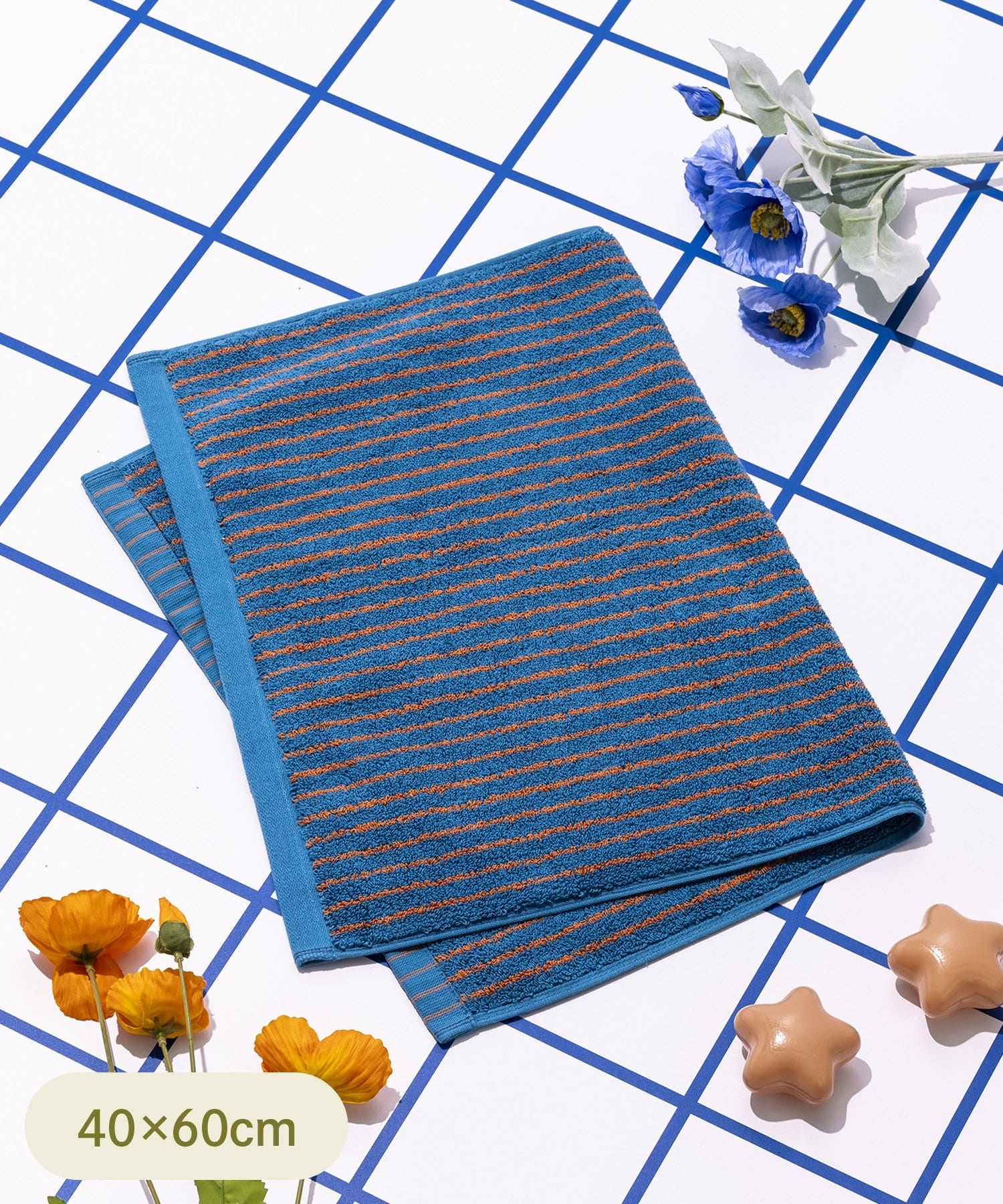 3COINS(スリーコインズ) バスマット：40×60cm