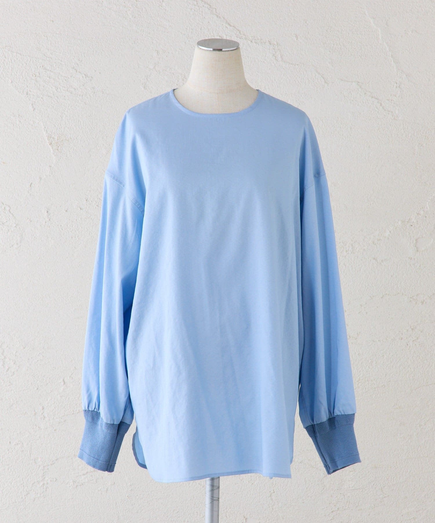 PUAL CE CIN(ピュアルセシン) 【大人気リバイバル】レイヤードプルオーバーブラウス