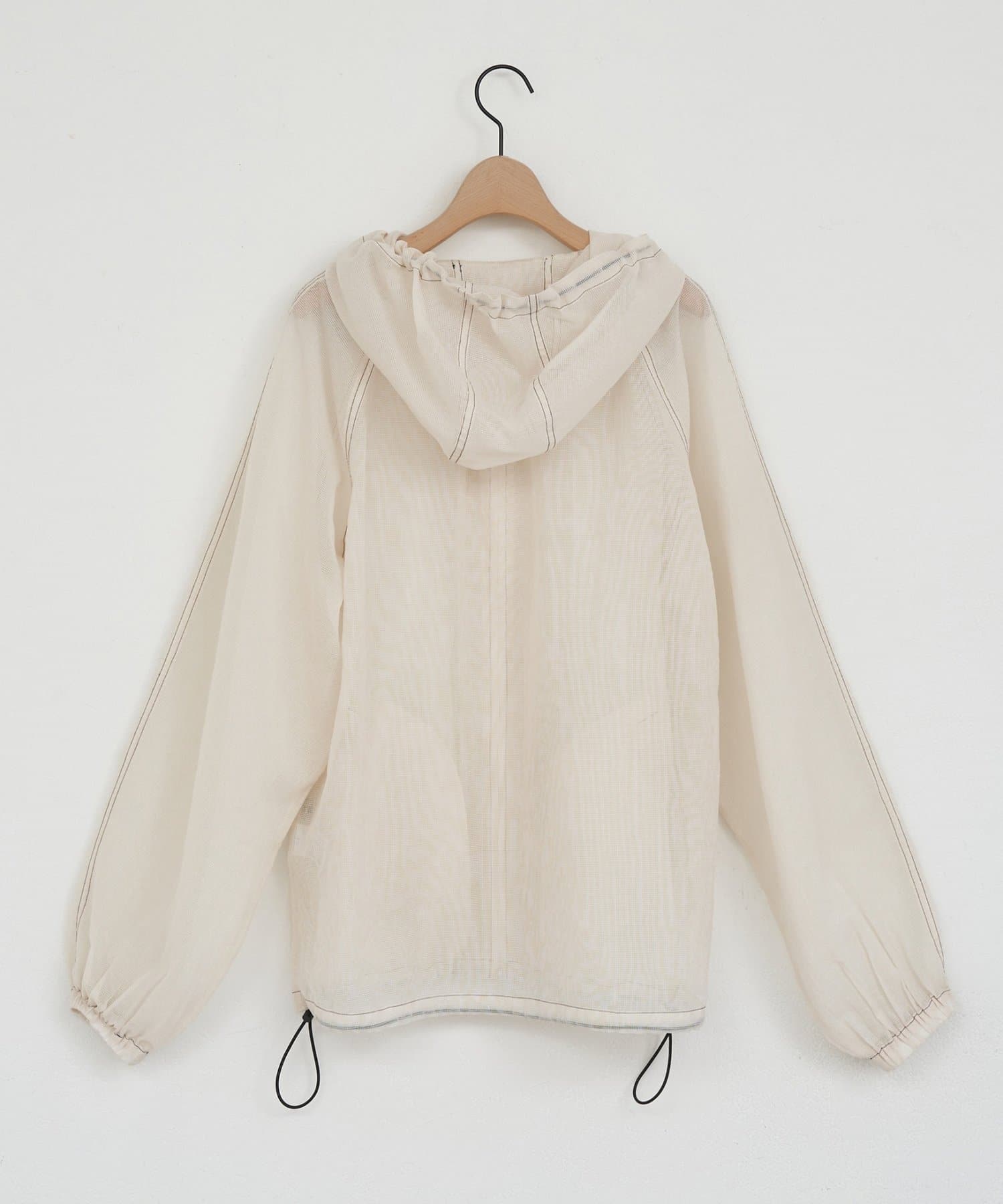 DISCOAT(ディスコート) 【Enlude】シアーリップフード付シャツブルゾン