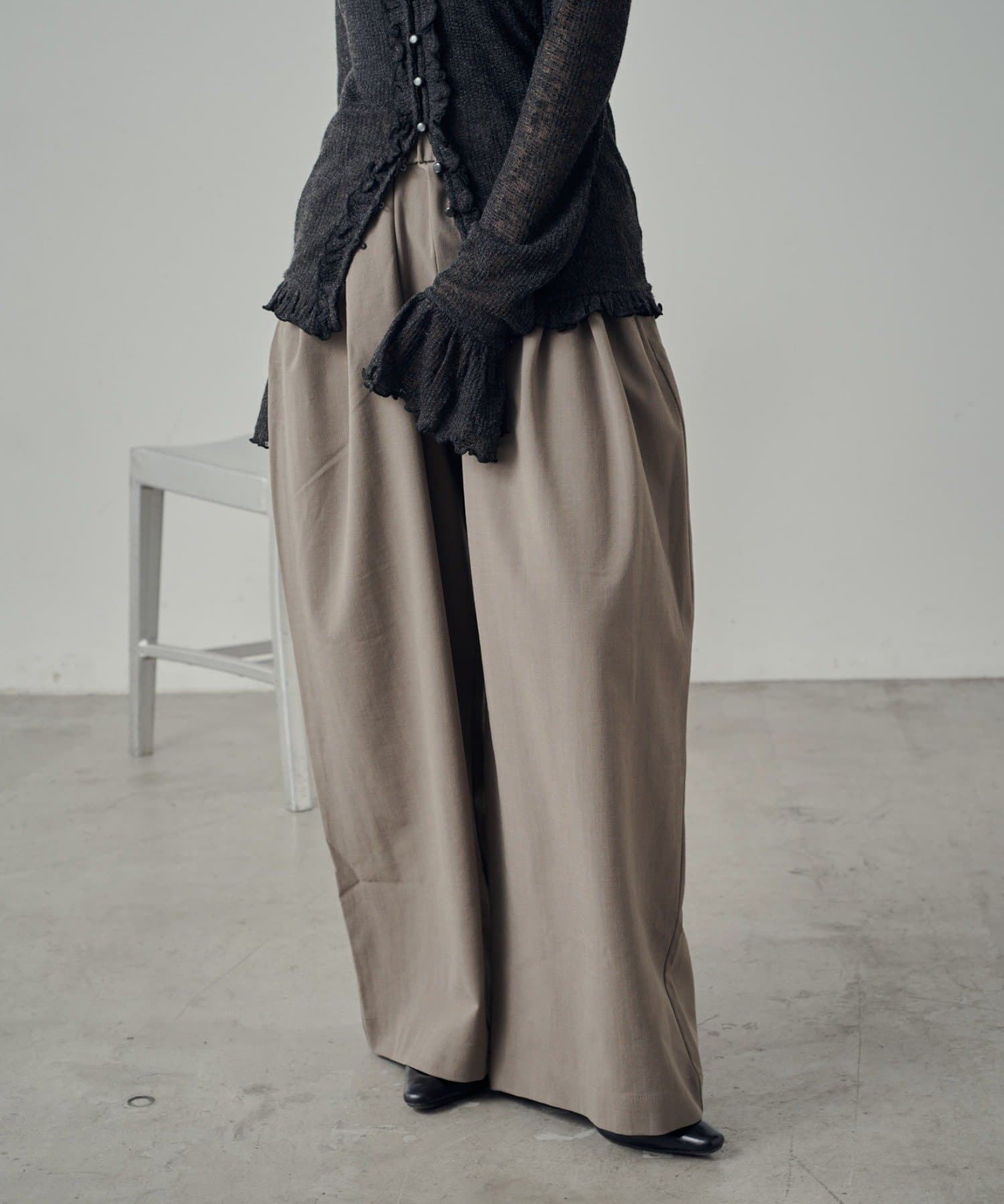 -goocy-(グーシー) ワイドイージーパンツ