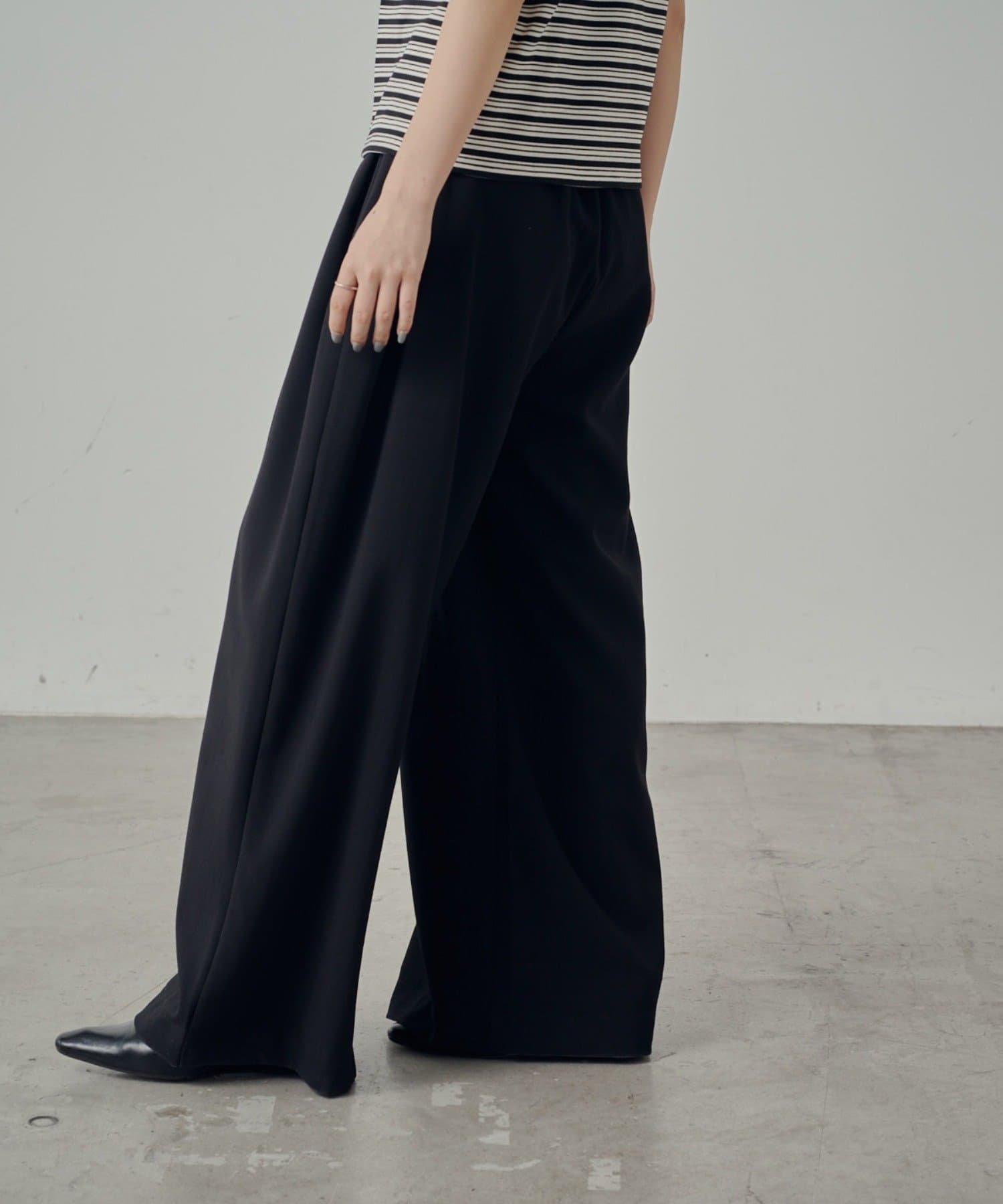 -goocy-(グーシー) ワイドイージーパンツ