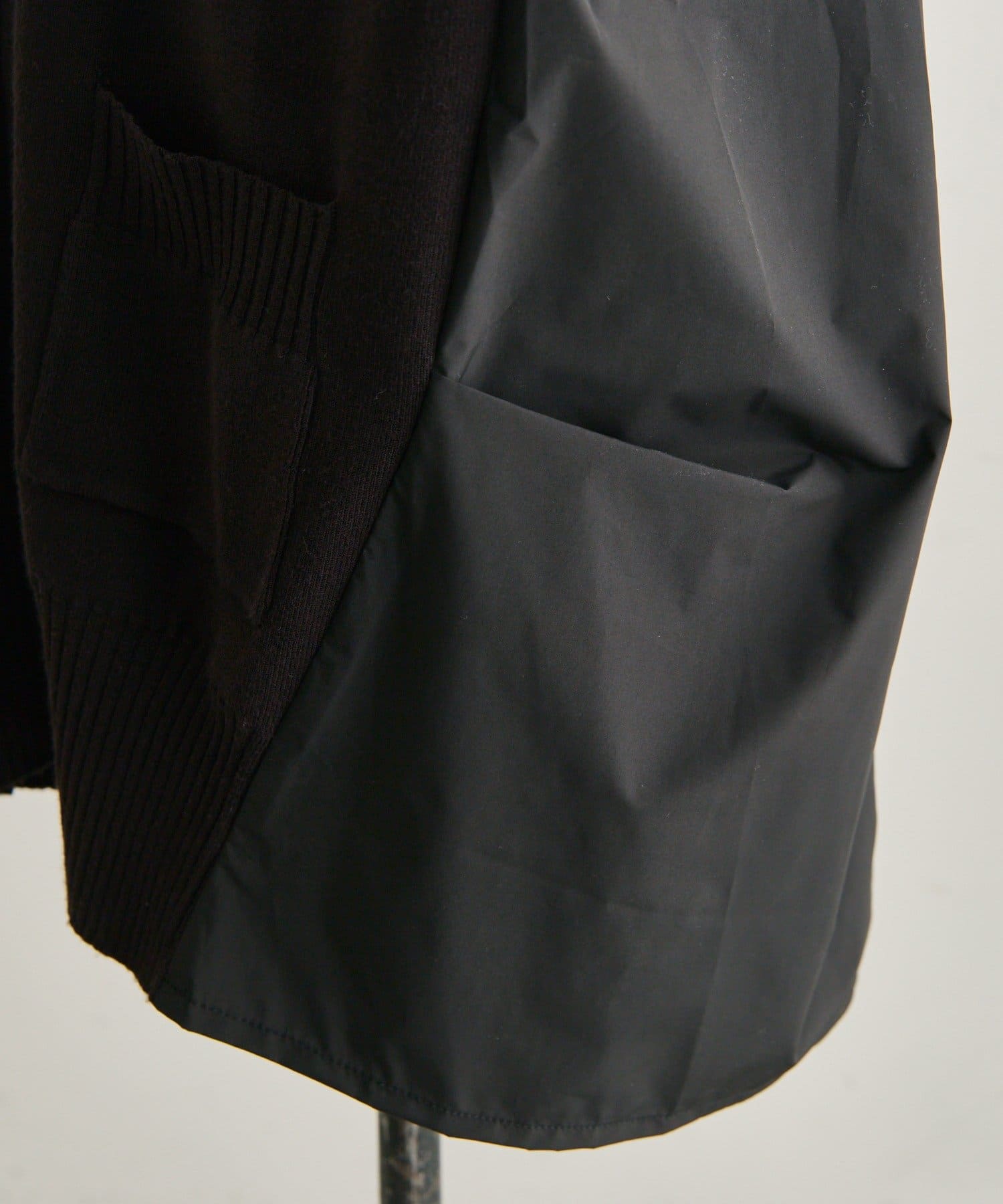 ear PAPILLONNER(イア パピヨネ) 切替ニットシャツカーデ【SUM1 STYLE(スミスタイル)】