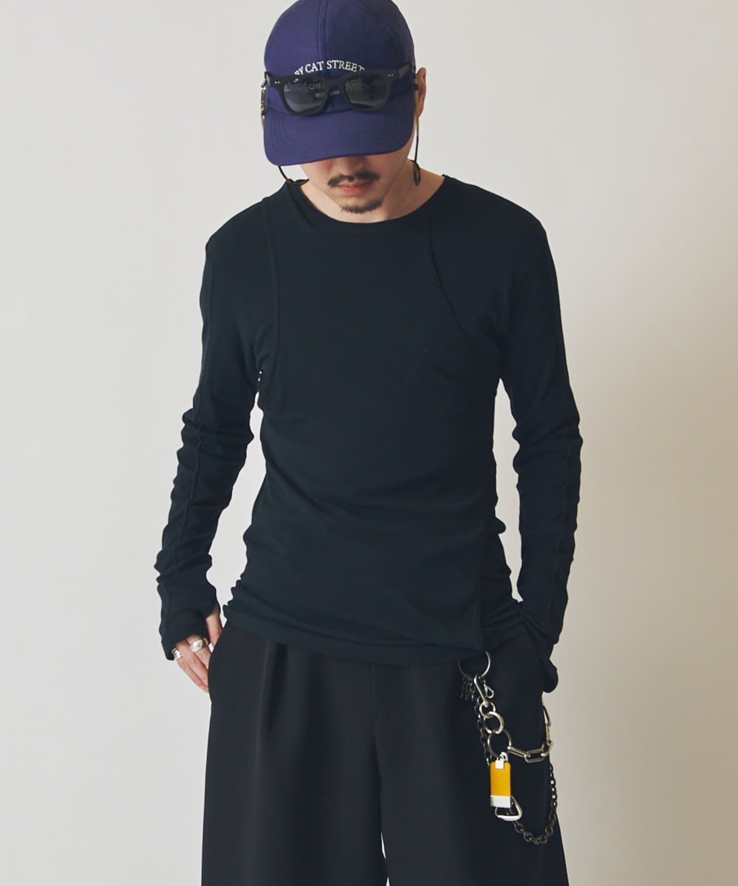 Lui's(ルイス) SURJENT　コットンレイヤードロンT