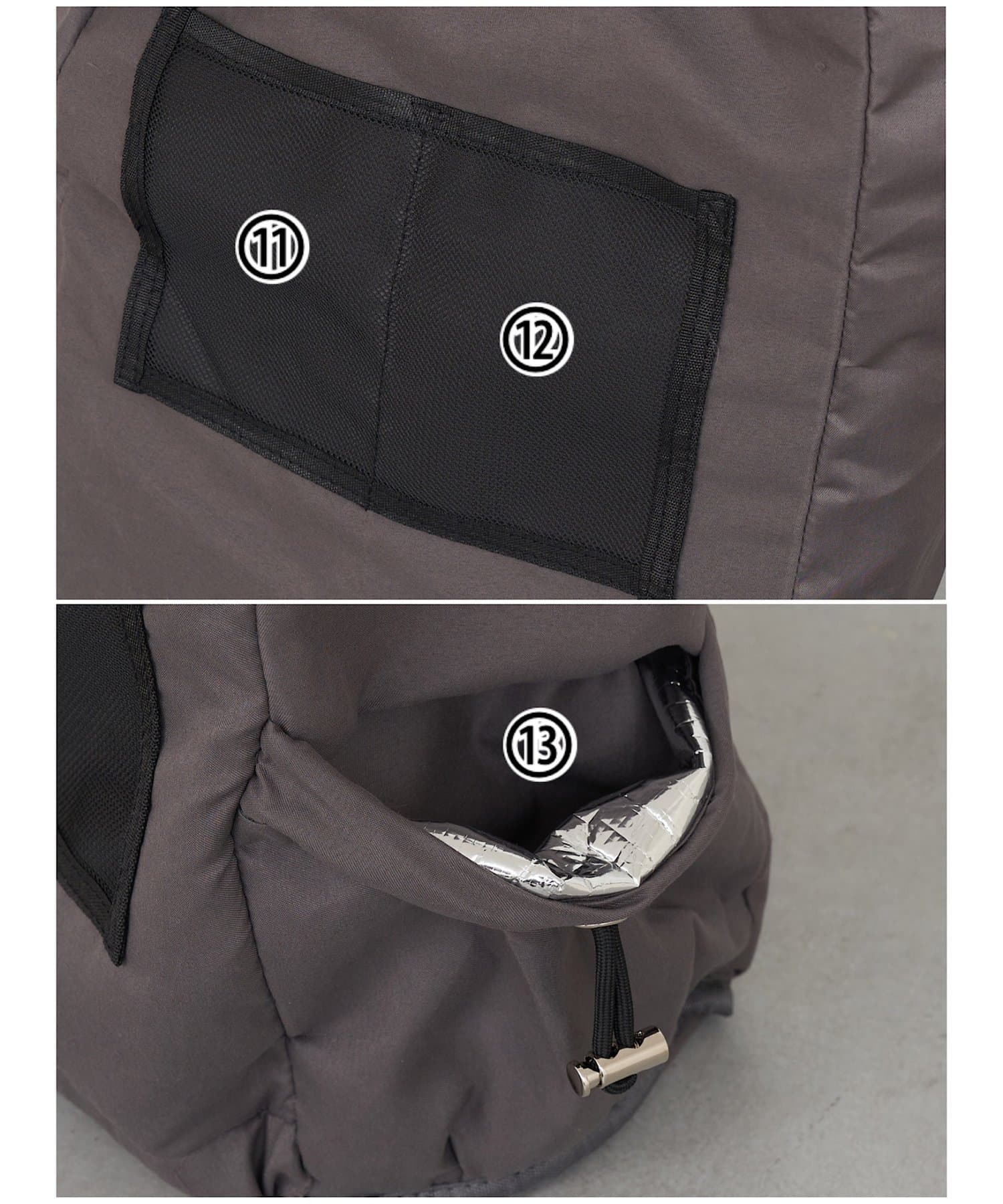 DISCOAT(ディスコート) 【3/14(土)12:00販売スタート/13ポケット】ユーティリティーパフィーバックパック