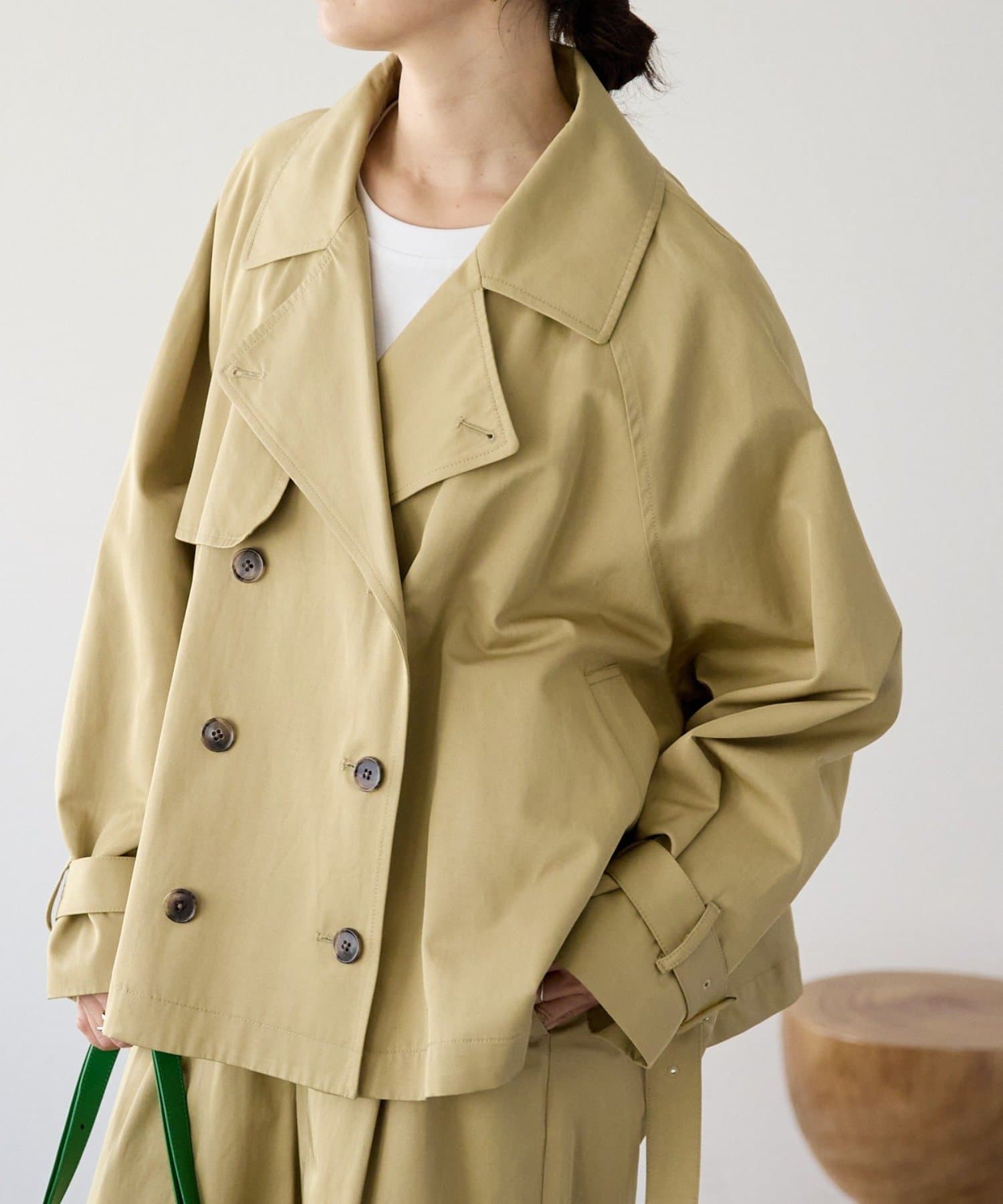 RIVE DROITE(リヴドロワ) 予約【A・MONN(アモン)】ショートトレンチ