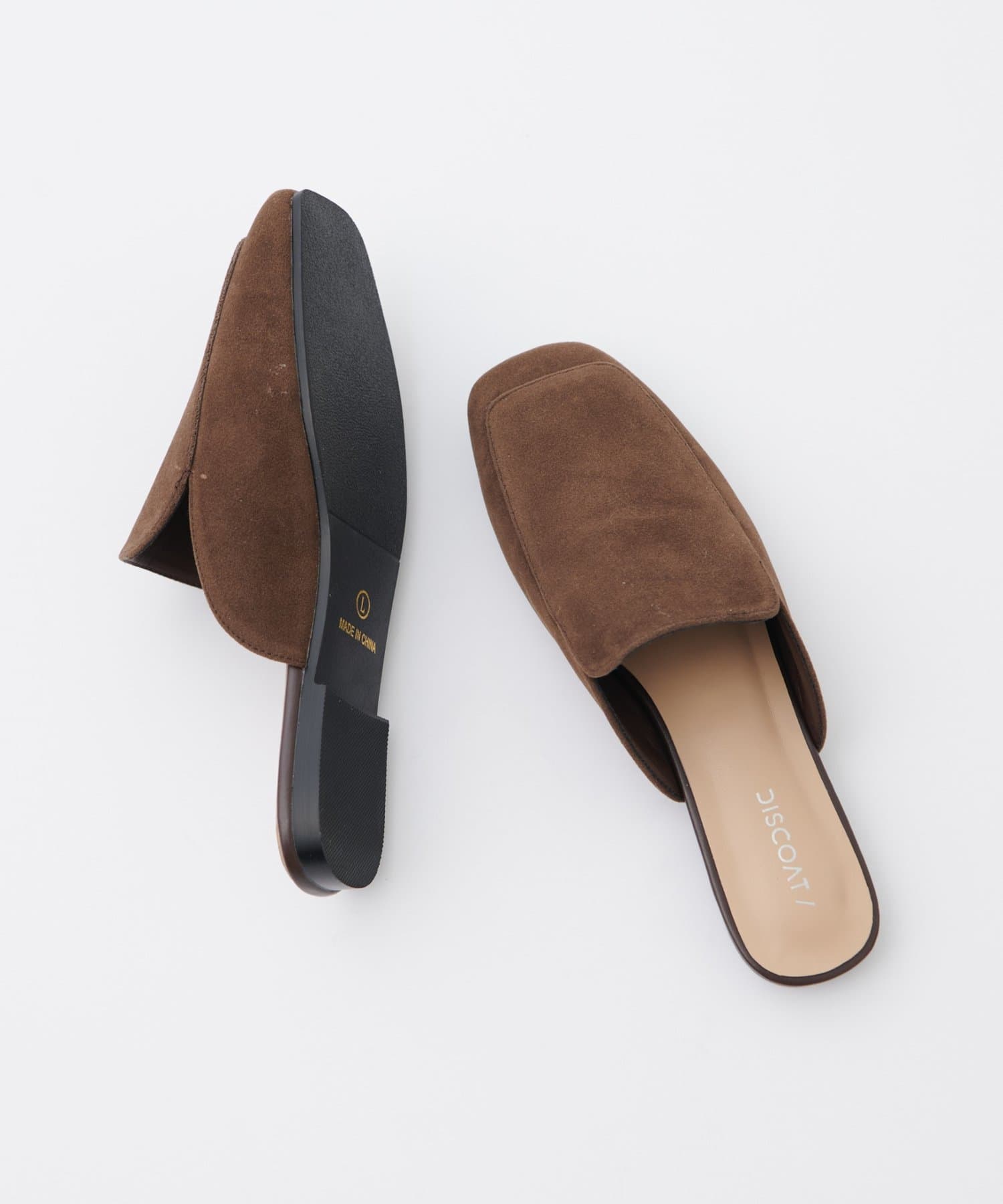 DISCOAT(ディスコート) 【2/26(木)10:00~先行予約】	フラットスリッパミュール