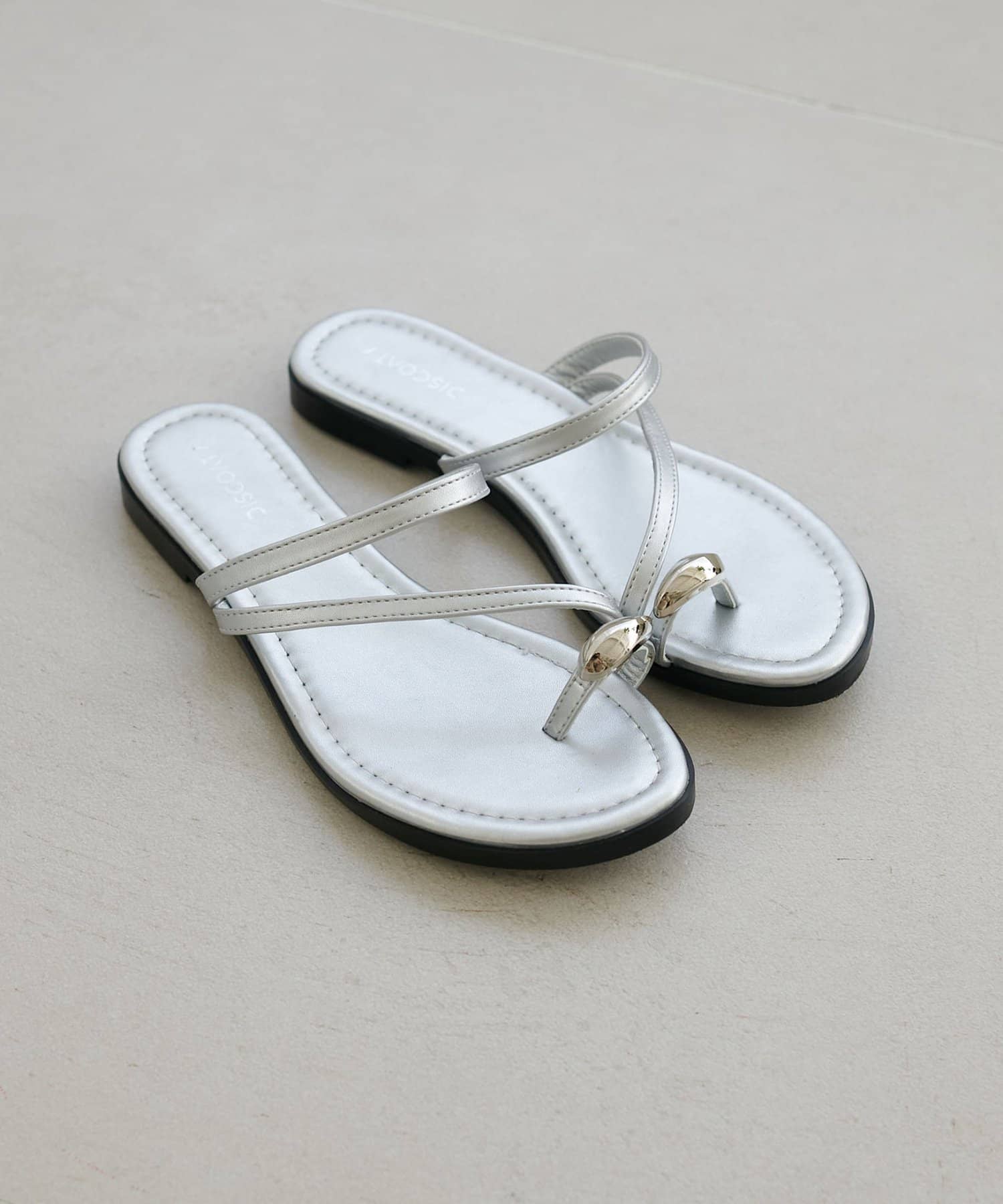 DISCOAT(ディスコート) サムリングフラットサンダル