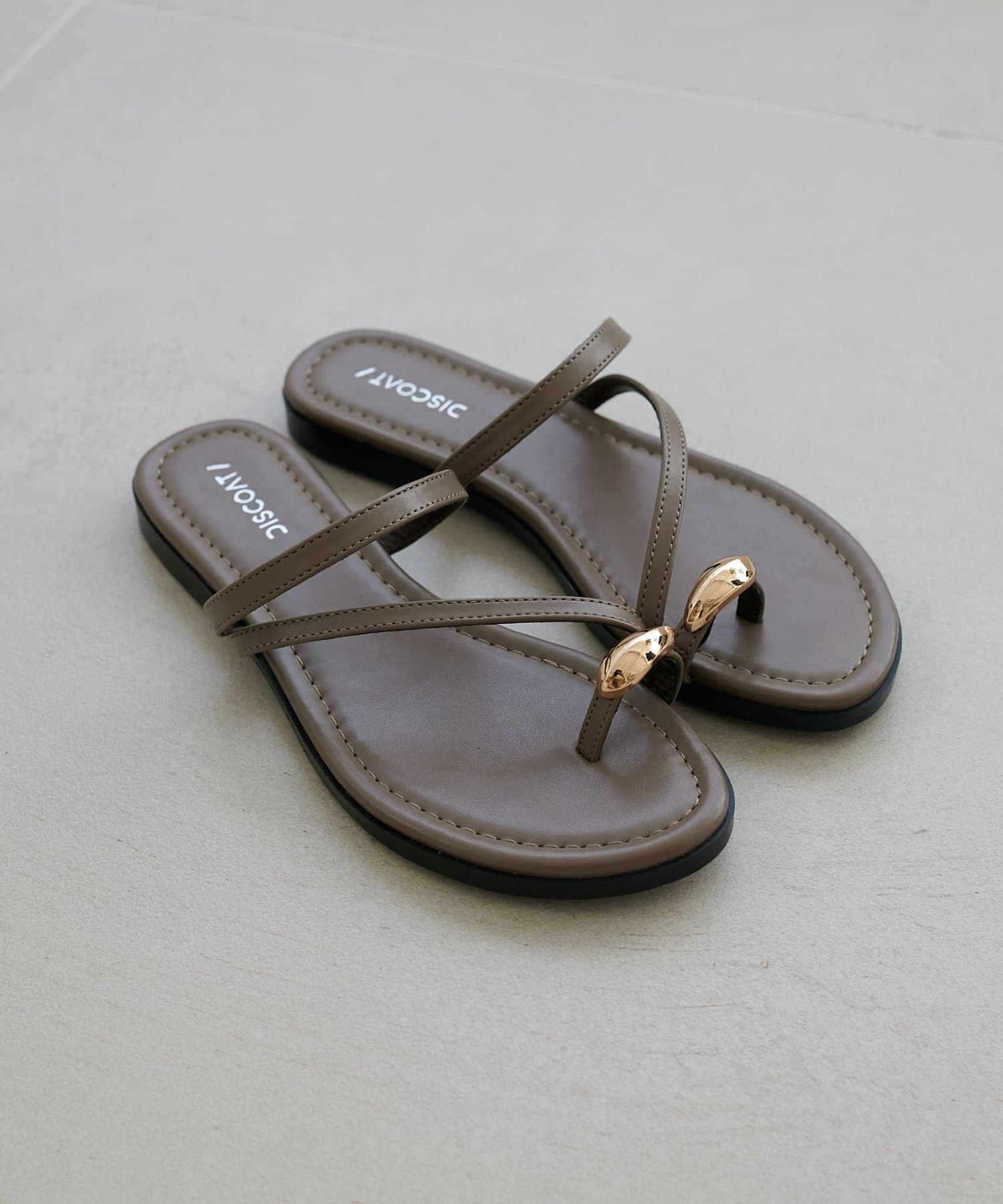 DISCOAT(ディスコート) サムリングフラットサンダル