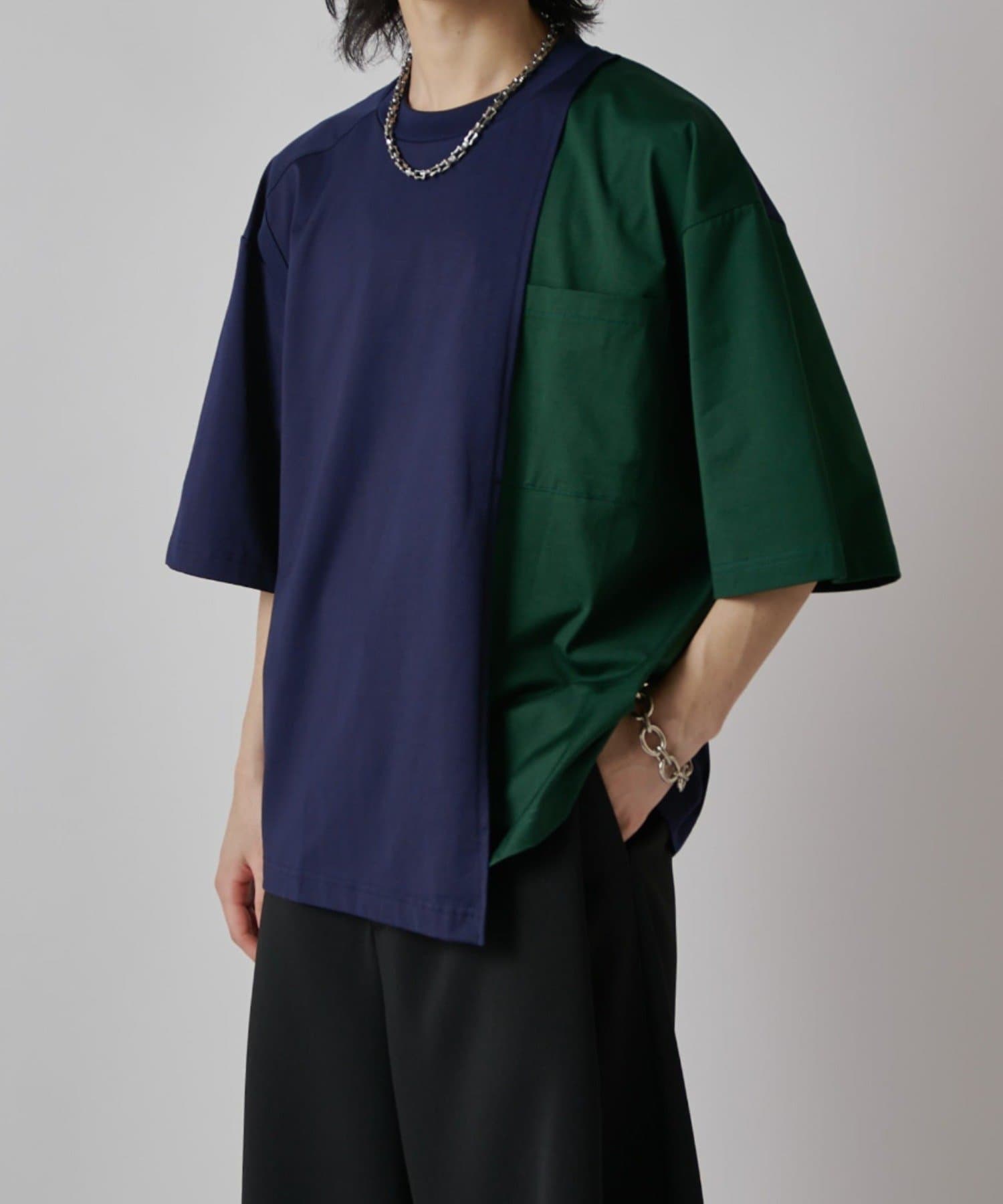 Lui's(ルイス) 【SURJENT】レイヤードデザインオーバーTシャツ