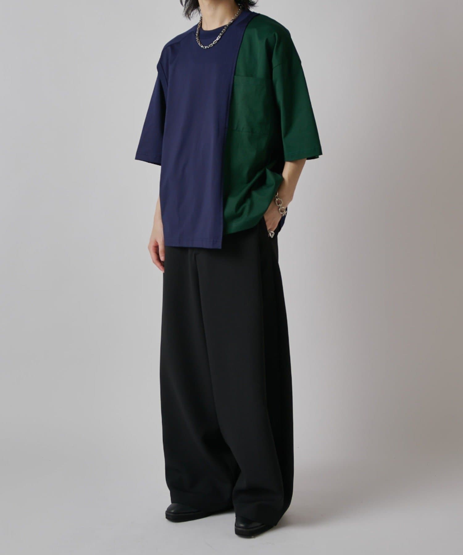 Lui's(ルイス) 【SURJENT】レイヤードデザインオーバーTシャツ