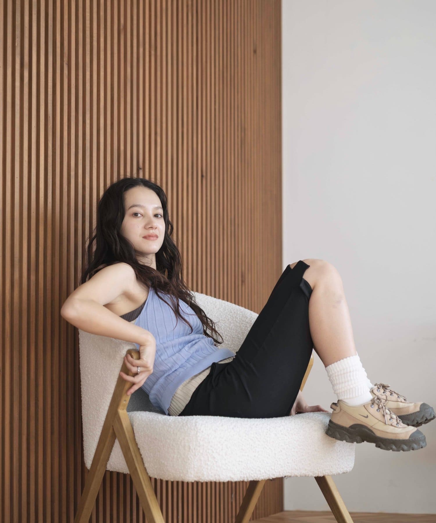 Kastane(カスタネ) 【CINAMOD】 RIB SET CAMI