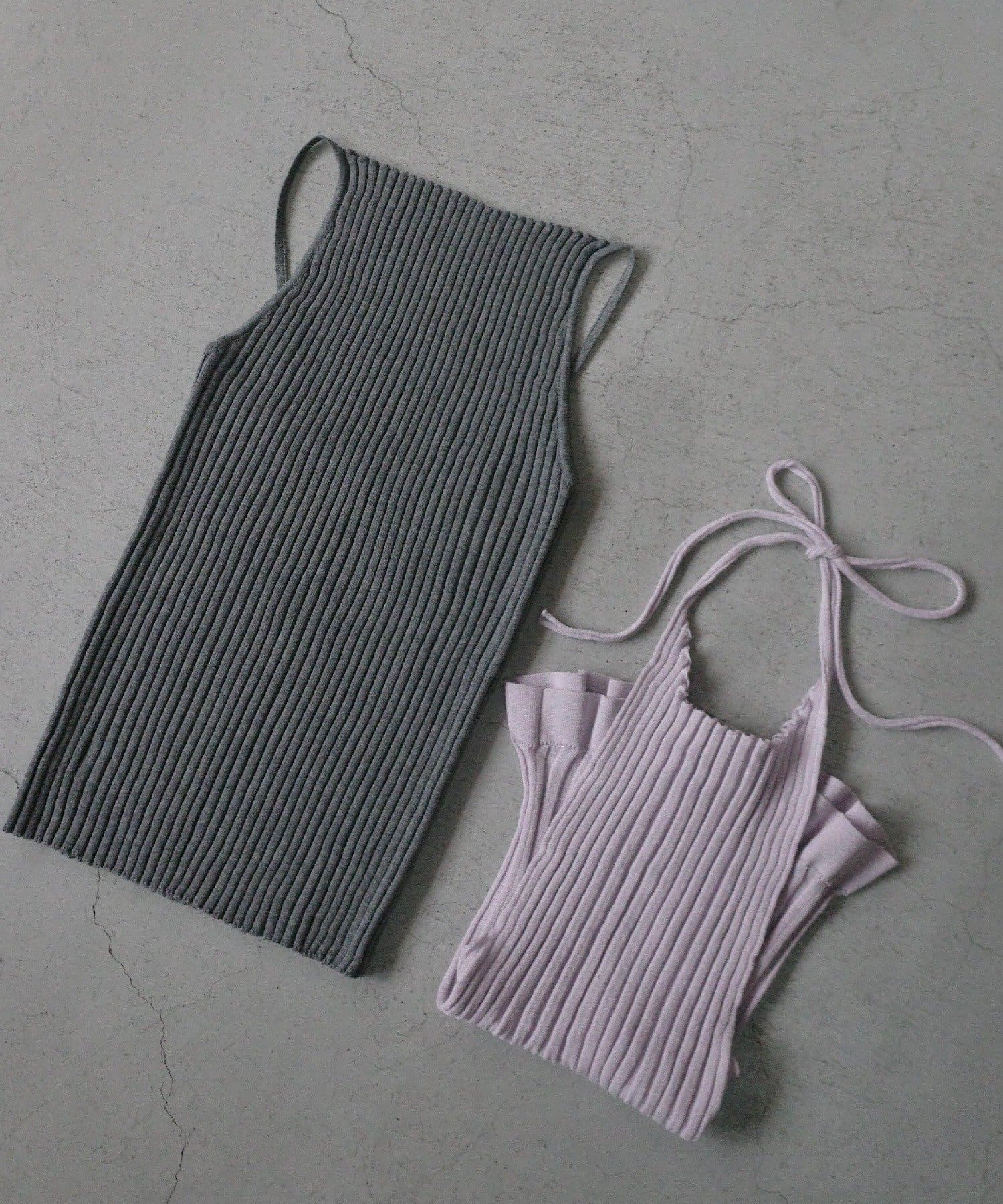 Kastane(カスタネ) 【CINAMOD】 RIB SET CAMI