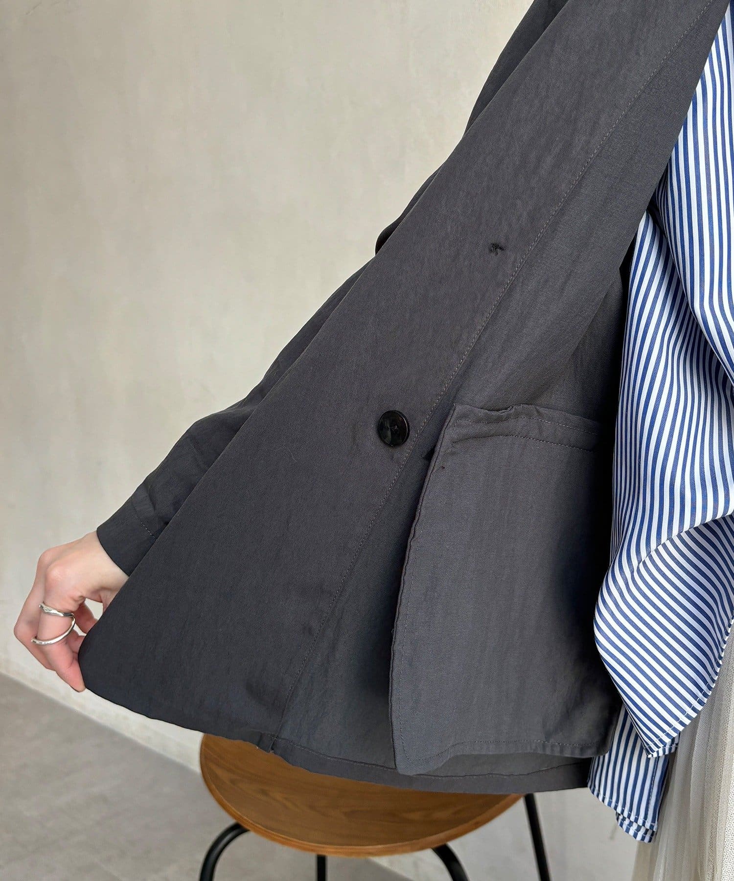 DOUDOU(ドゥドゥ) ダブルジャケット