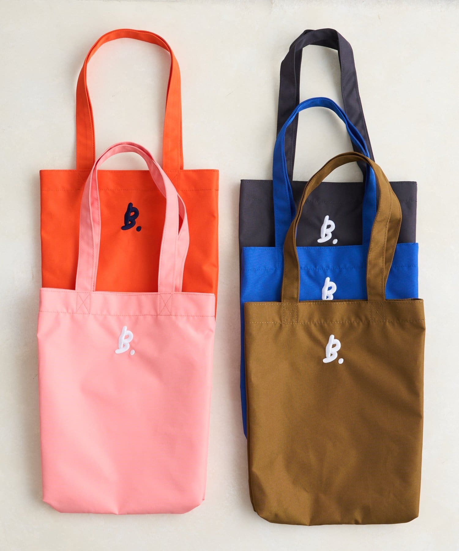 Kastane(カスタネ) 【5色展開】B 刺繍入りトートBAG